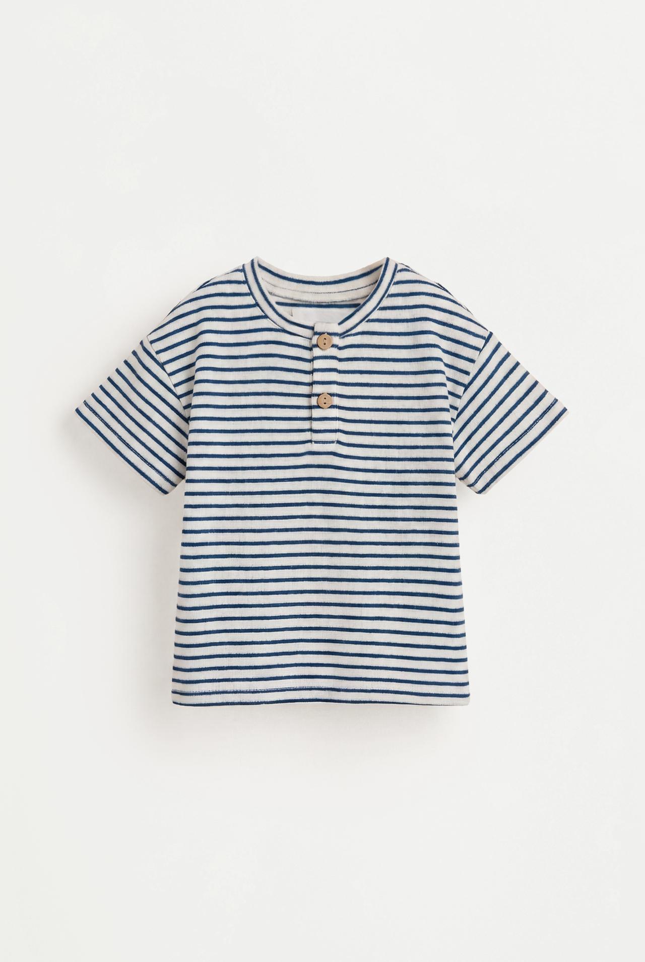 Rustic T-shirt and Bermuda shorts co-ord — INDIGO