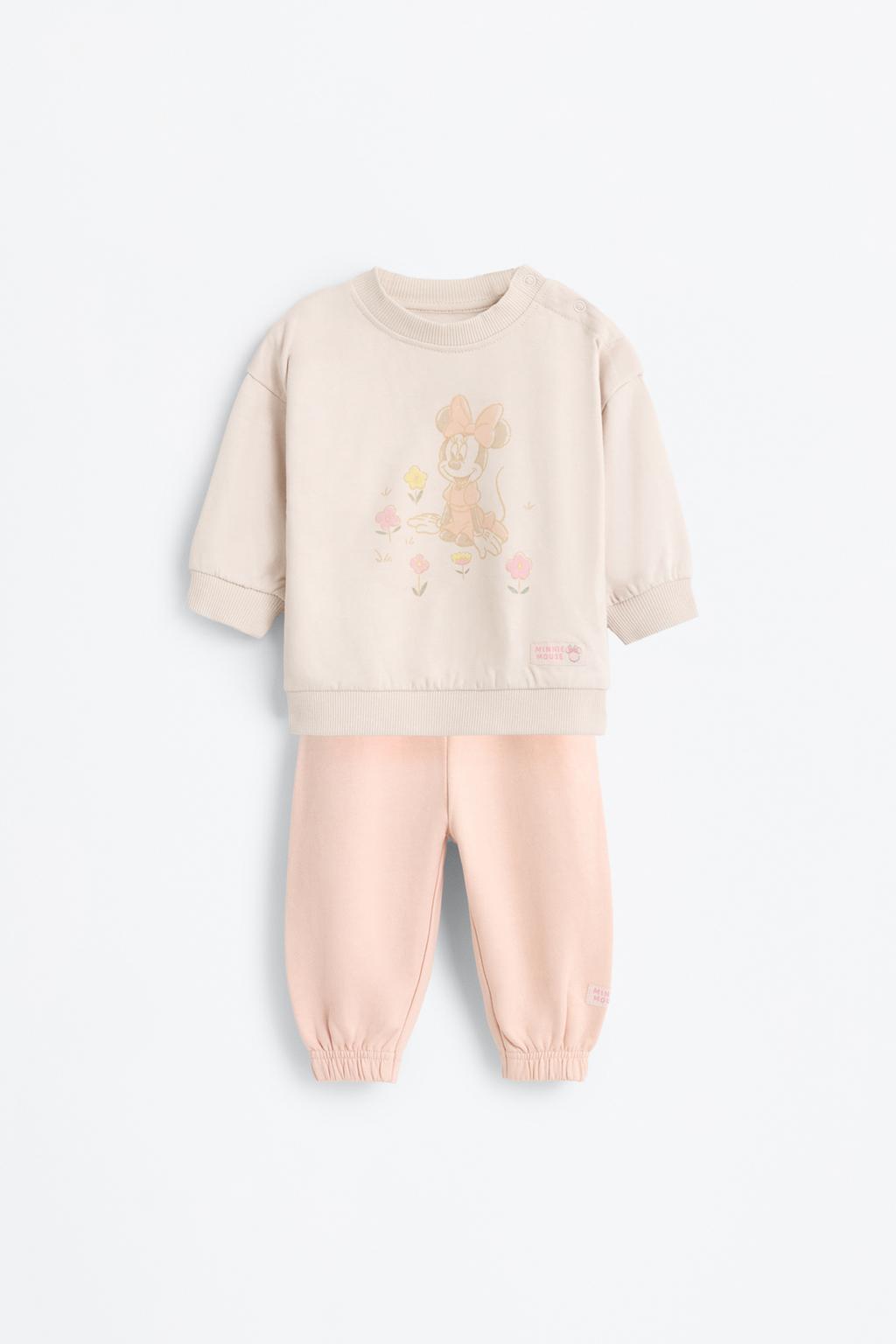Conjunto Minnie ©Disney sudadera y pantalón felpa