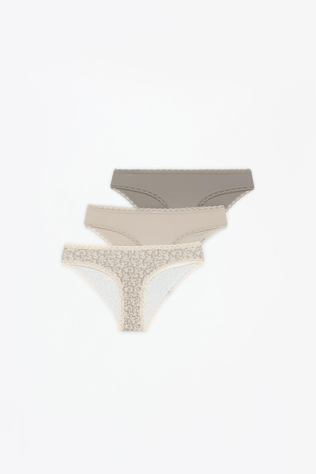 3-pack of classic microfibre briefs