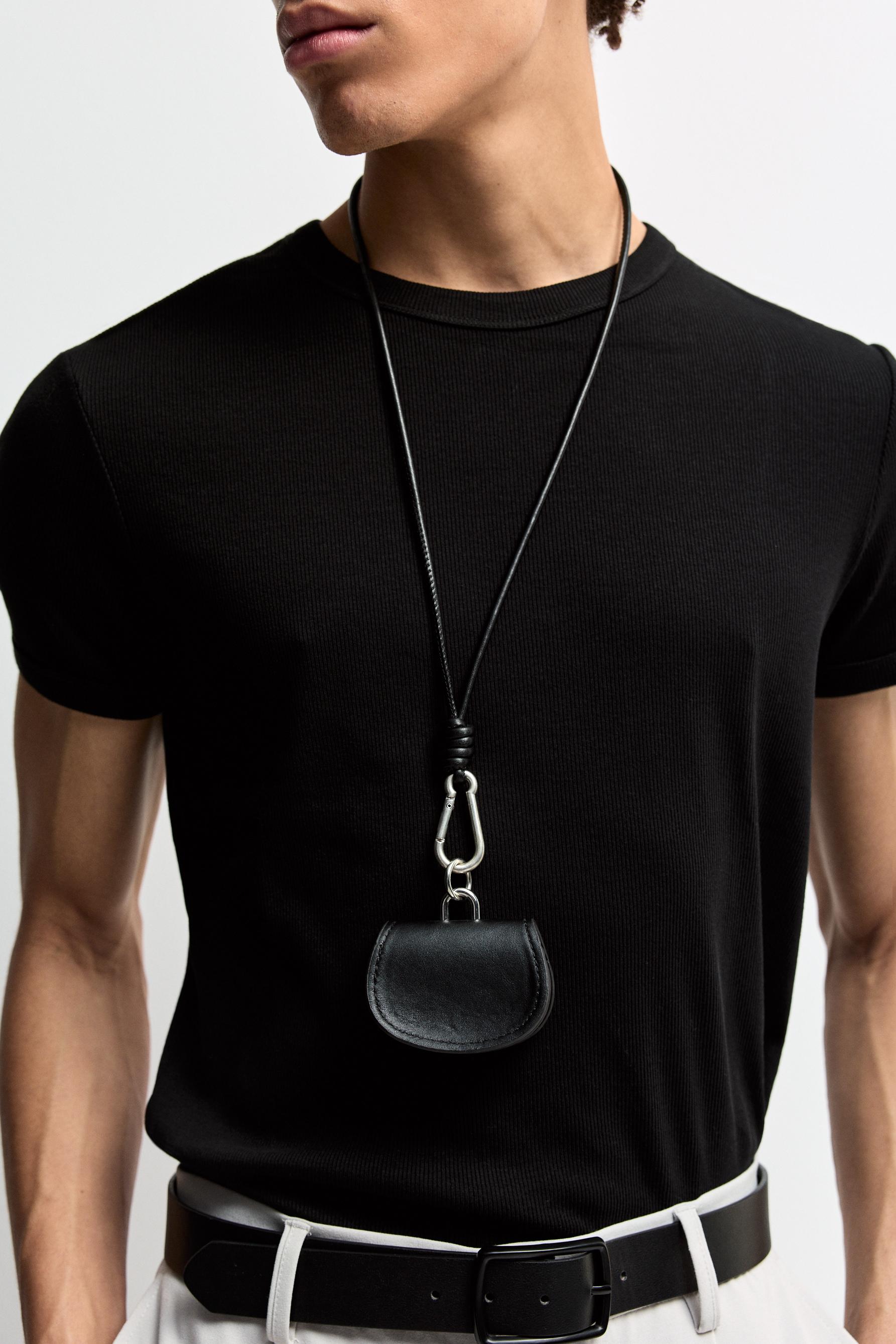 Rib T-shirt — BLACK