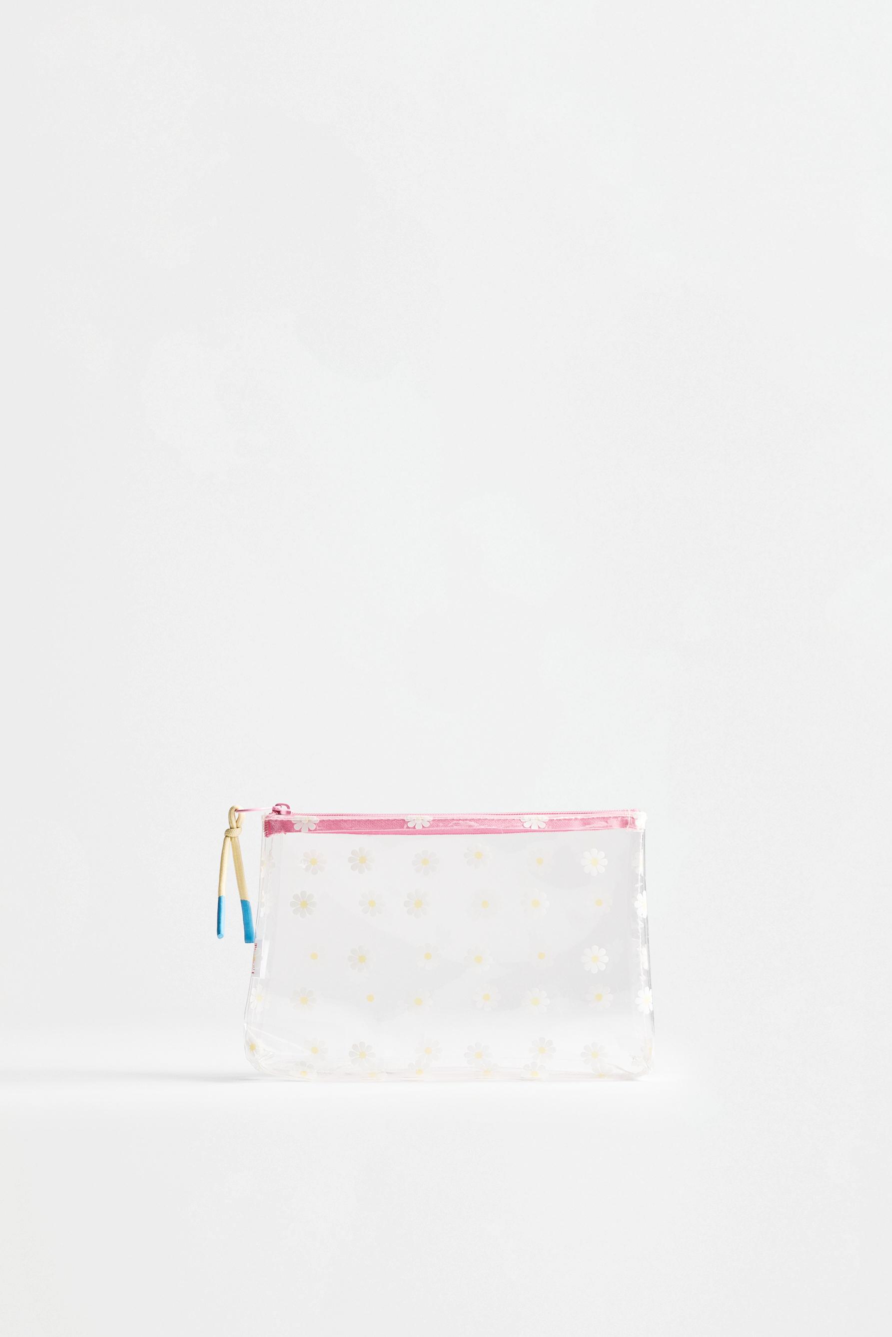 Daisy toiletry bag — PINK
