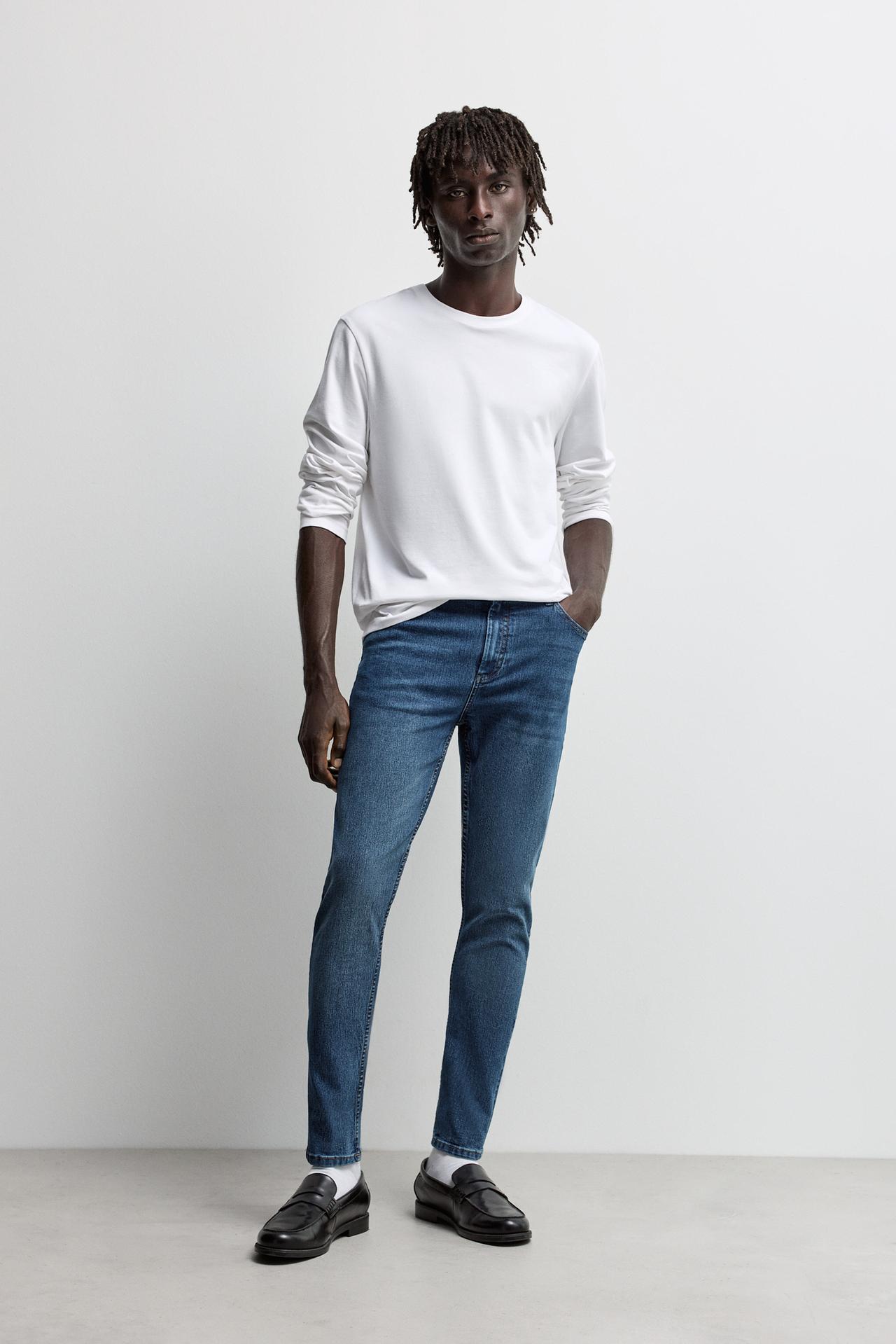 Skinny jeans — DARK BLUE