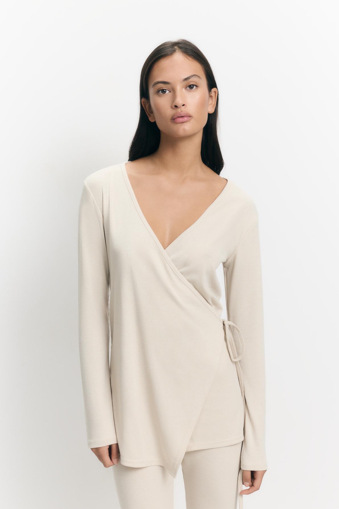 Kimono pijama canalé