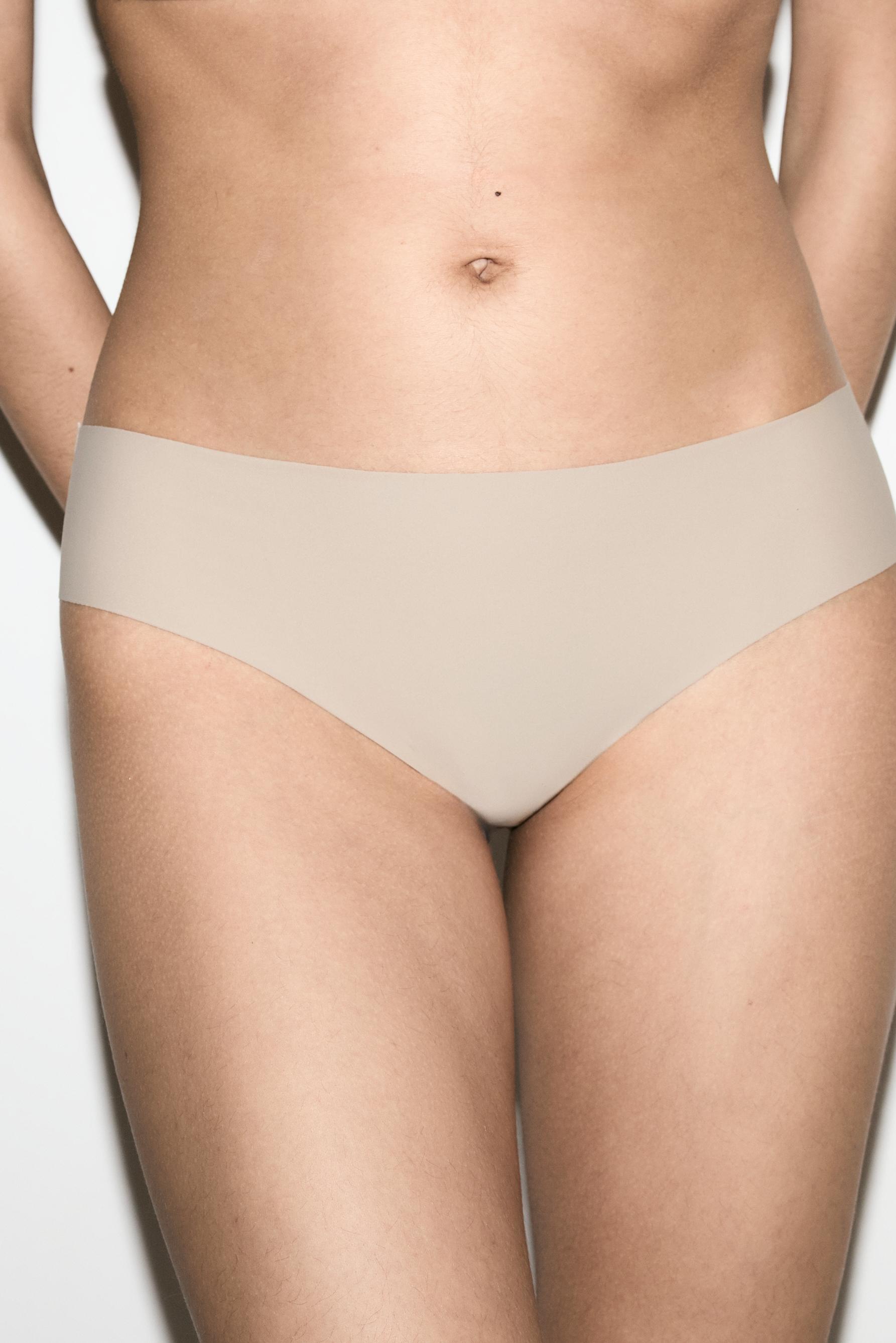 3-Pack of microfibre hipster briefs — BROWN