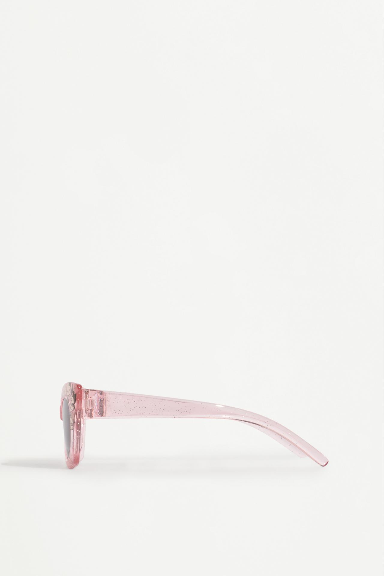 Hello Kitty ©SANRIO eye cat glasses — PALE PINK