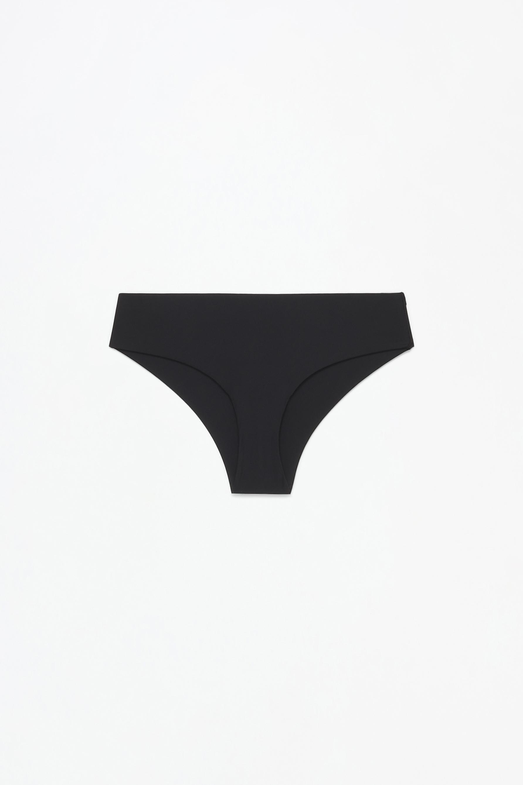 3-Pack of microfibre hipster briefs — BLACK