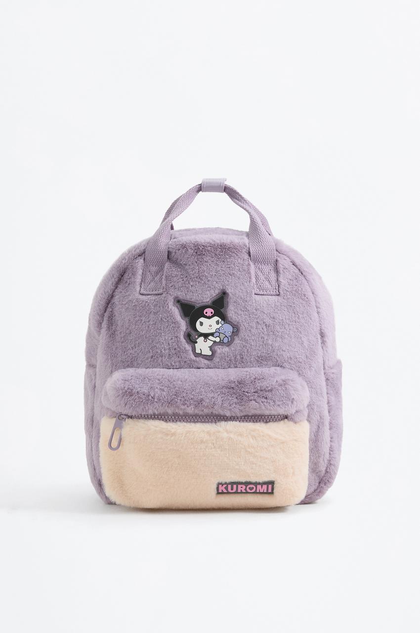 backpacks kuromi hello kitty AI ACCESSORY INNOVATIONS Backpack for Girls, Sanrio Kawaii Bookbag, 16 Inch Anime School Bag with 3D Features, Black she is actually very girly Kuromi Unisex Kid's Classic Backpack,