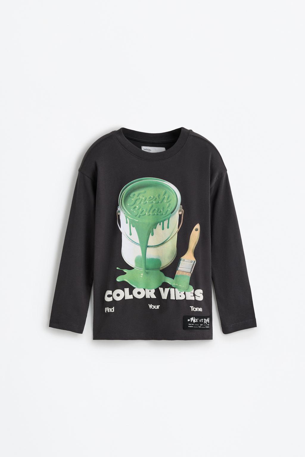 Rubberised print T-shirt