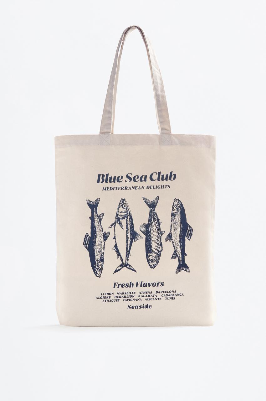 Tote bag Denim ROPA Mujer Lefties ESPAÑA