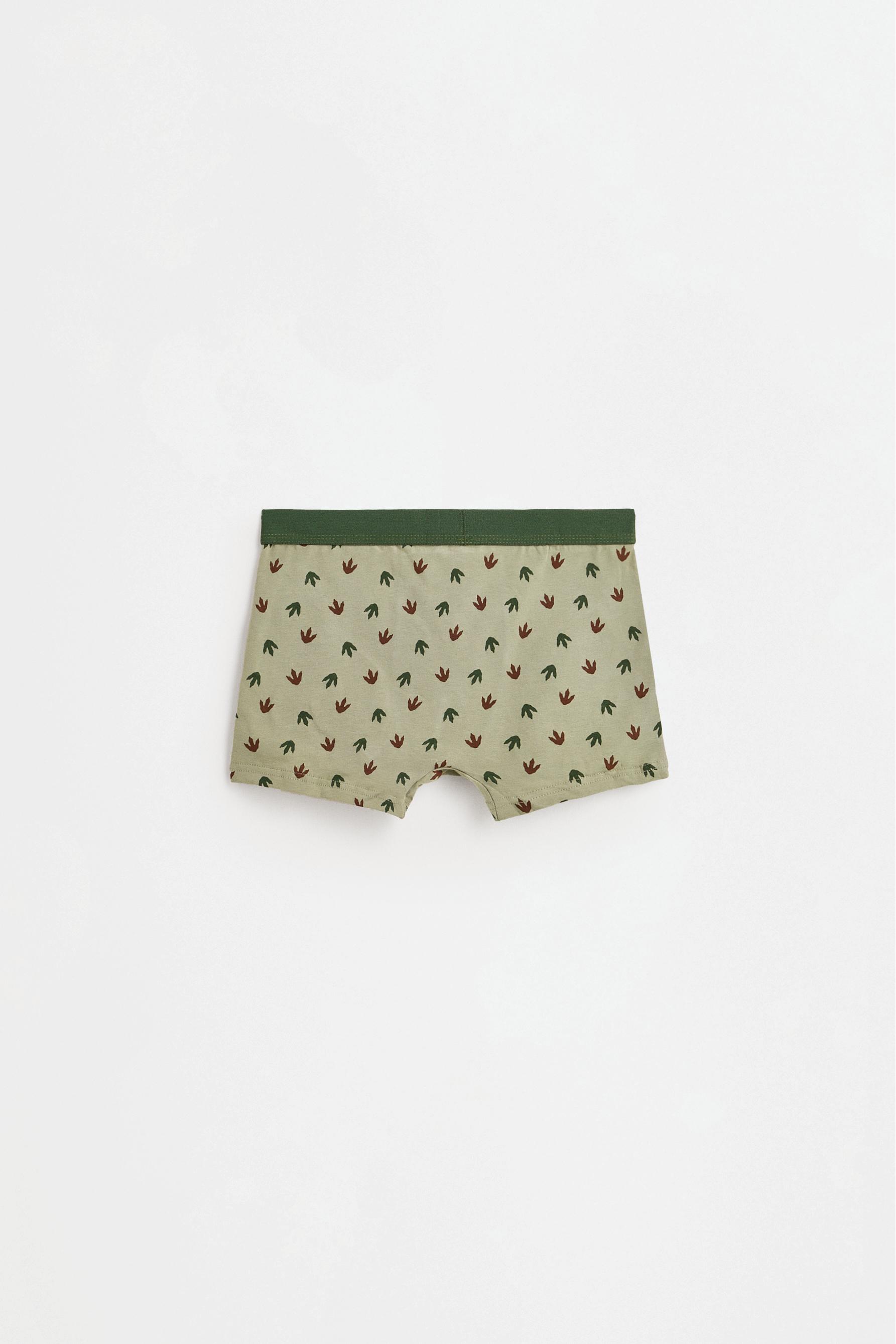 Mixed boxer briefs (7-pack) — GREEN TONES