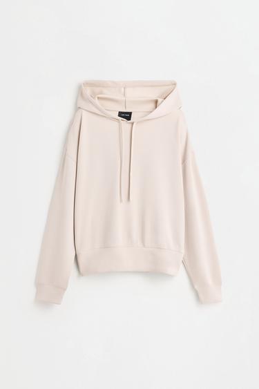 Fluid hoodie — ECRU 6