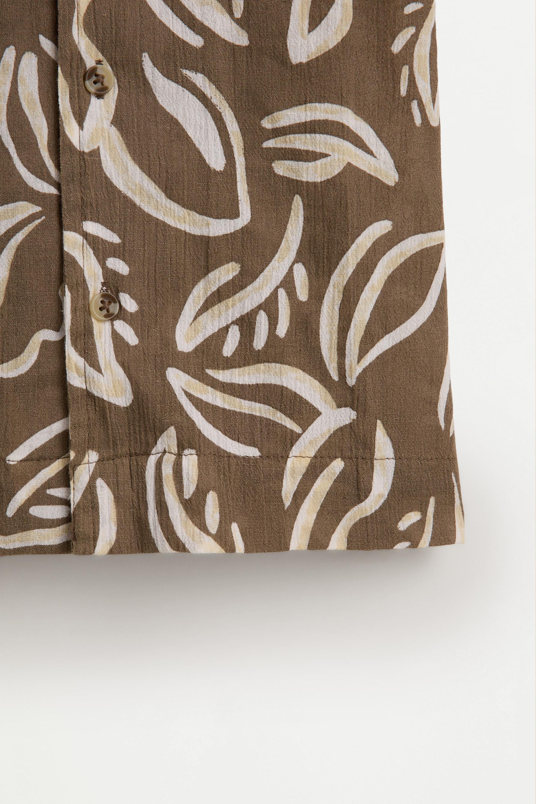 Printed Shirt — MINK