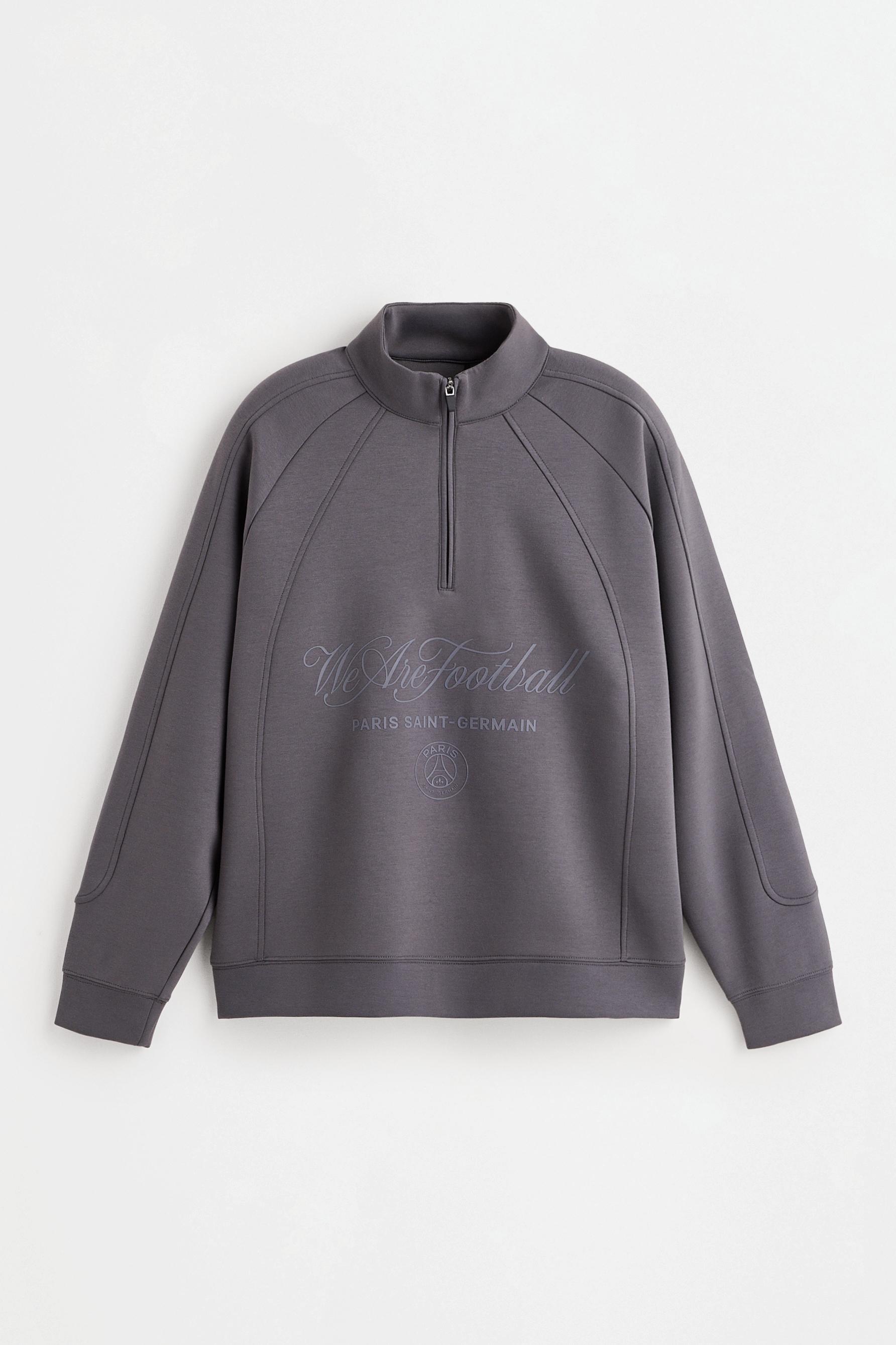 Paris Saint-Germain x Lefties zip sweatshirt — MEDIUM BLUE