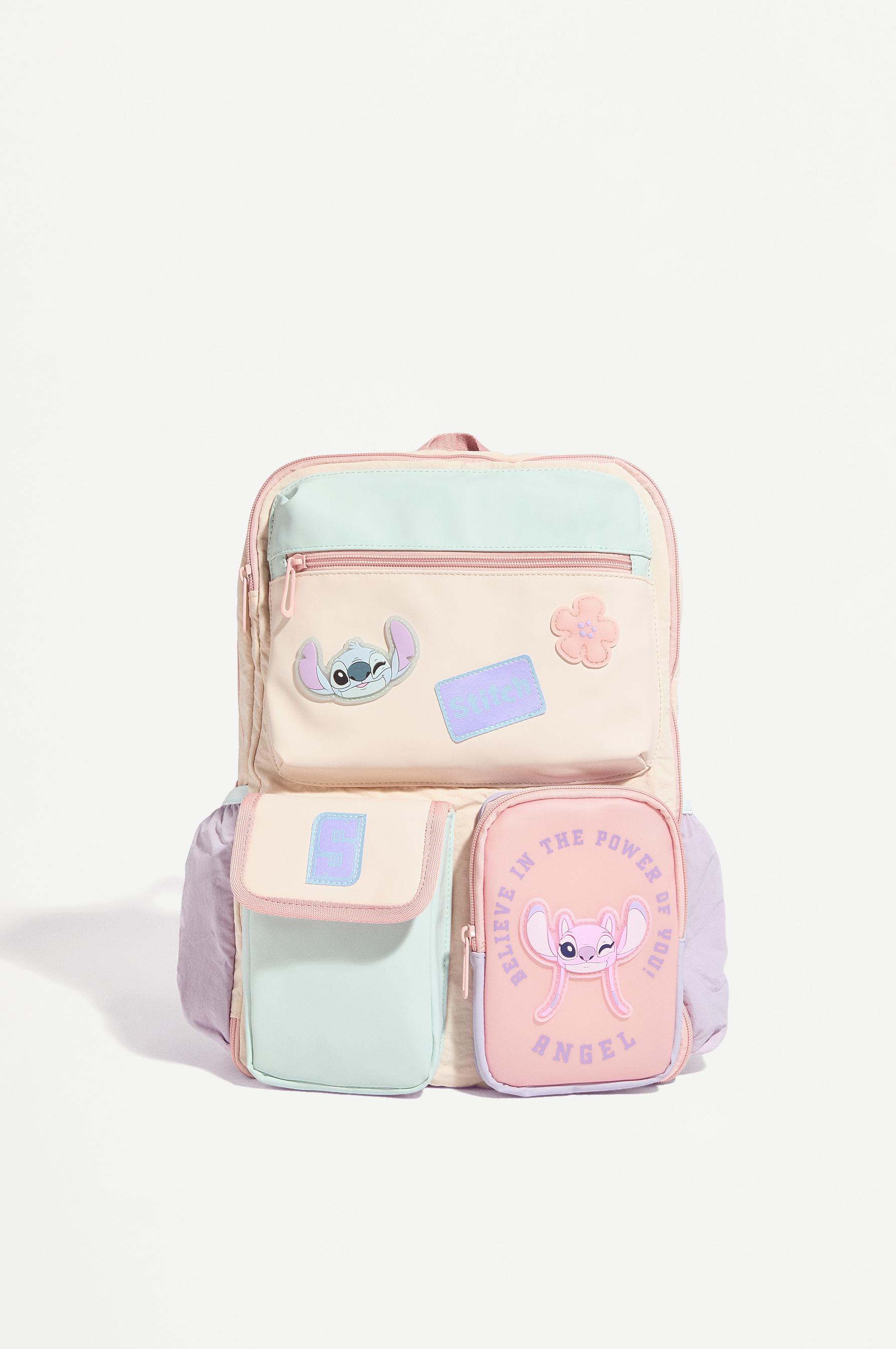 MOCHILA XL STITCH & ANGEL ©Disney