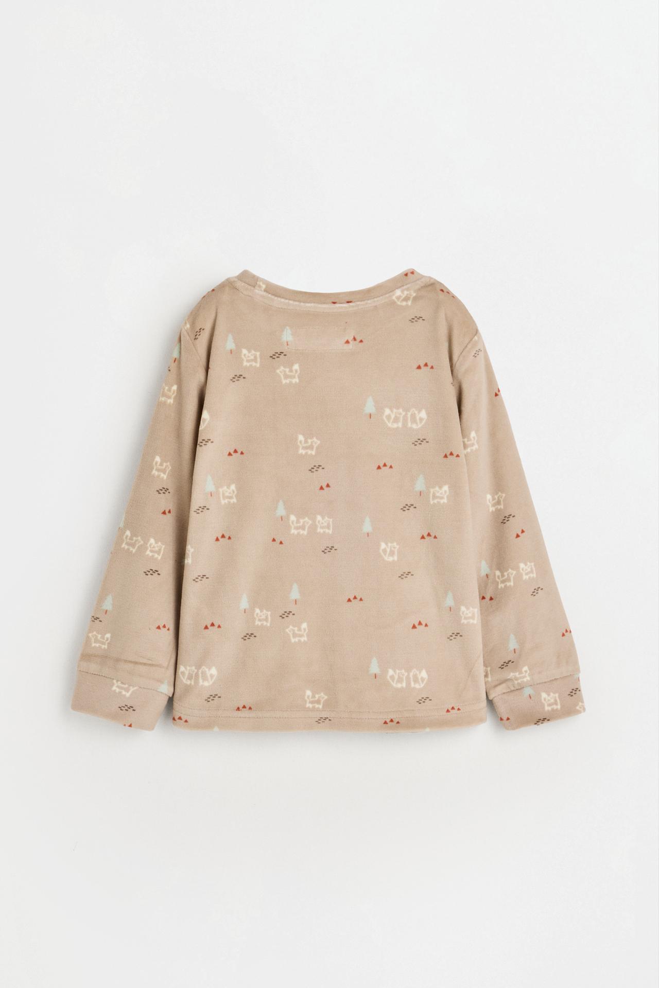 Printed velvety pyjamas — OCHRE