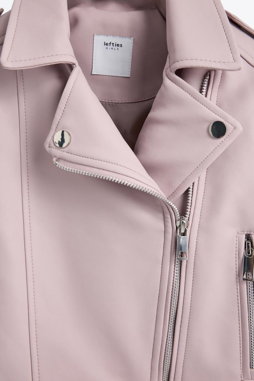 Cazadora efecto piel Básicos Hombre Lefties México - Main Image