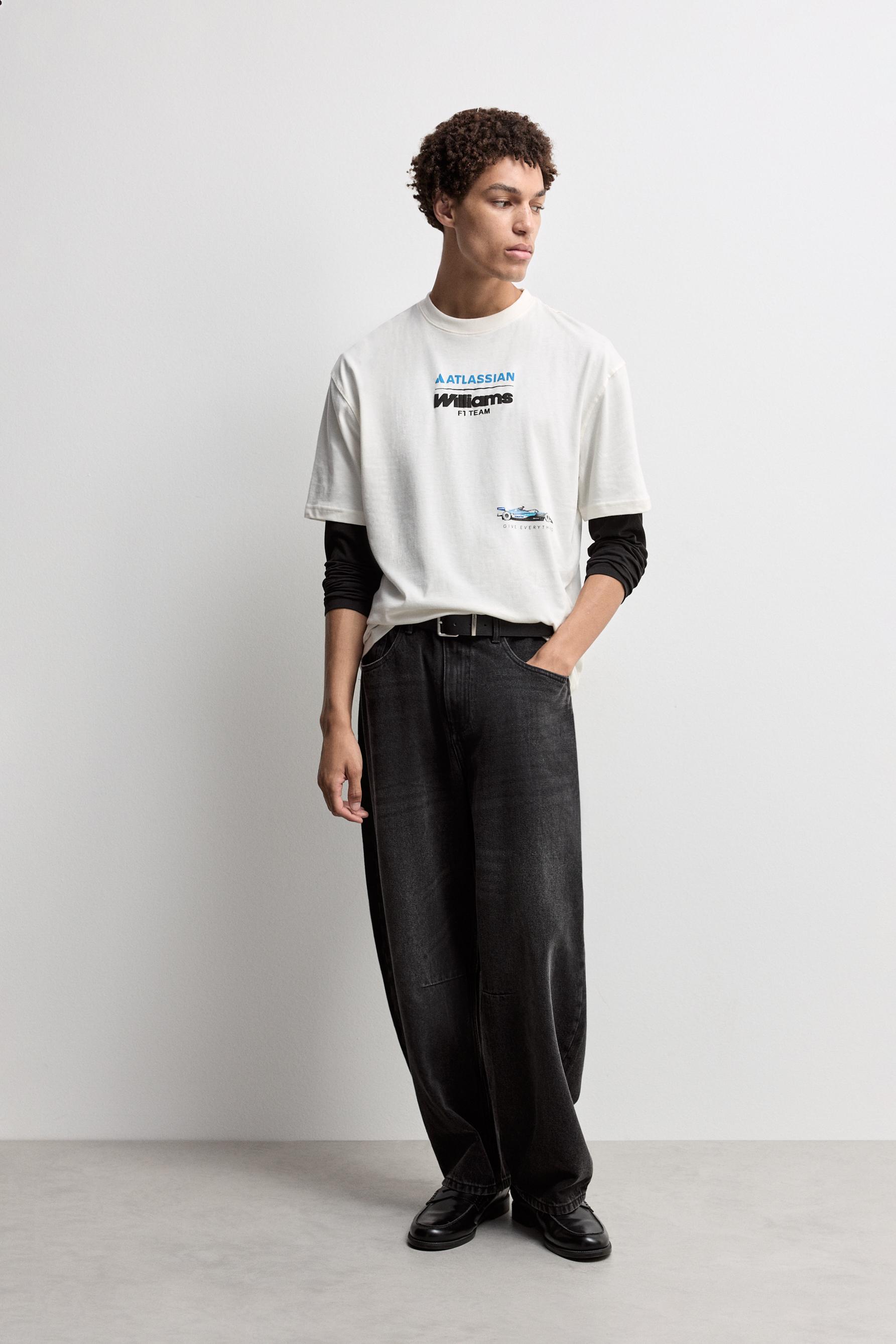 ©2026 Williams print T-shirt — OFF WHITE