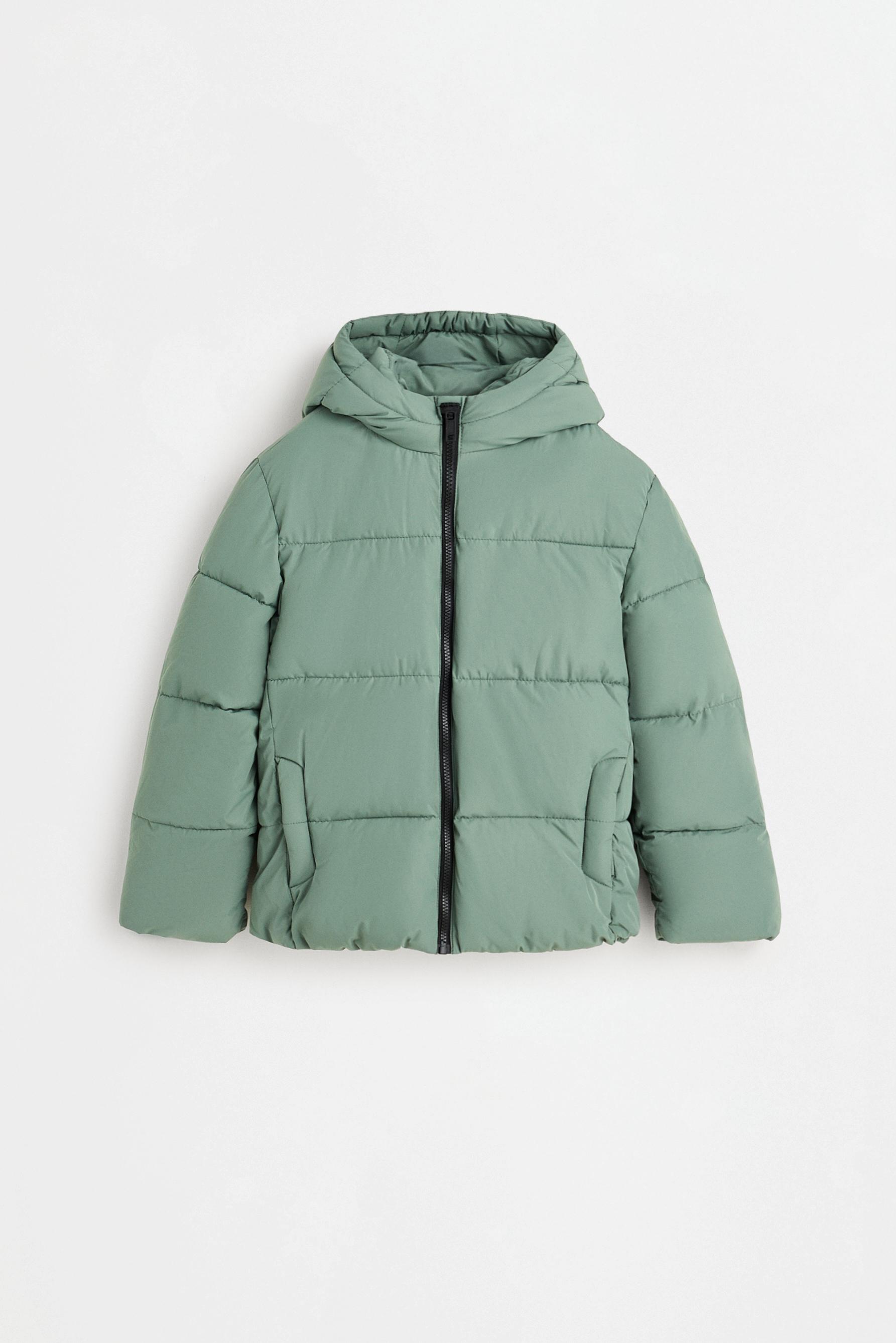 Quilted jacket — GREEN
