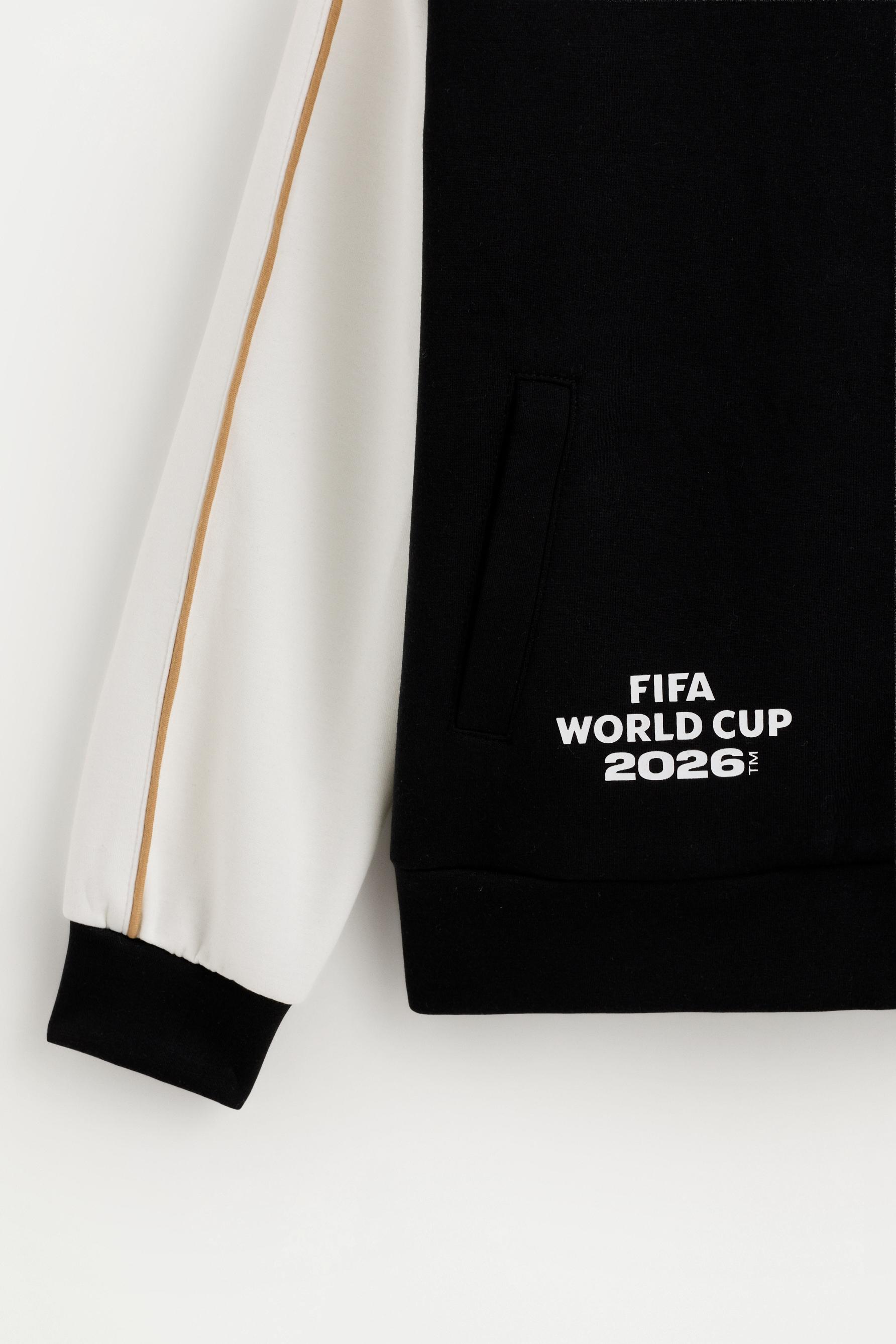Kids | FIFA World Cup 2026 Official Licensed Product Zip-Up Sweatshirt — BLACK