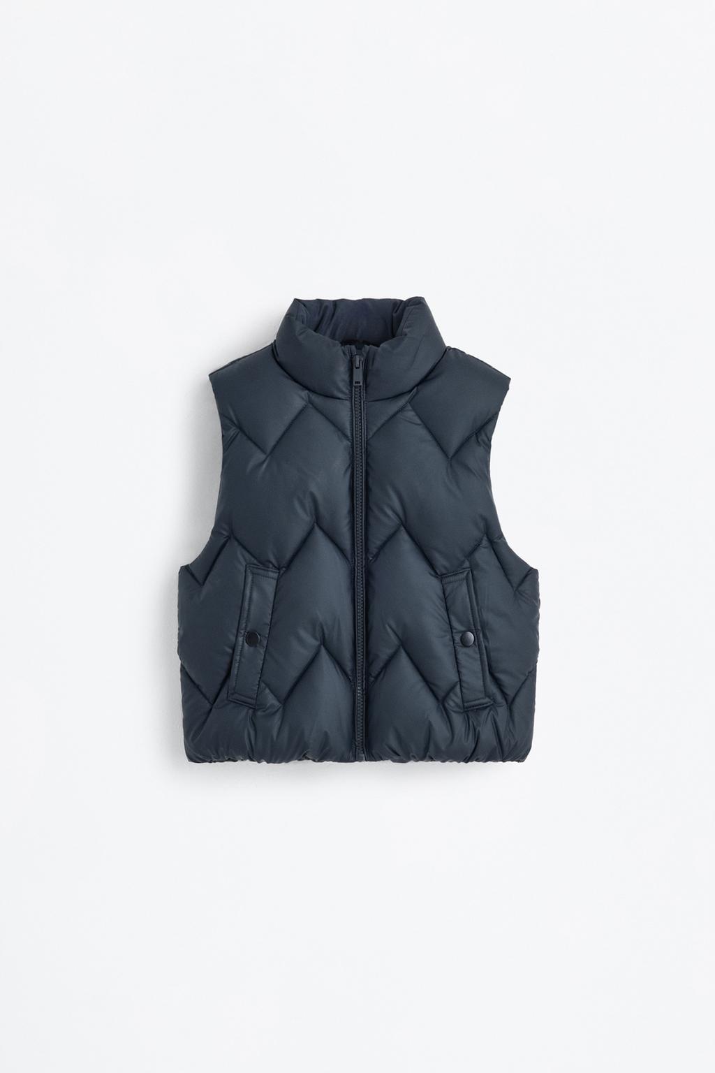 Quilted Zig Zag Vest
