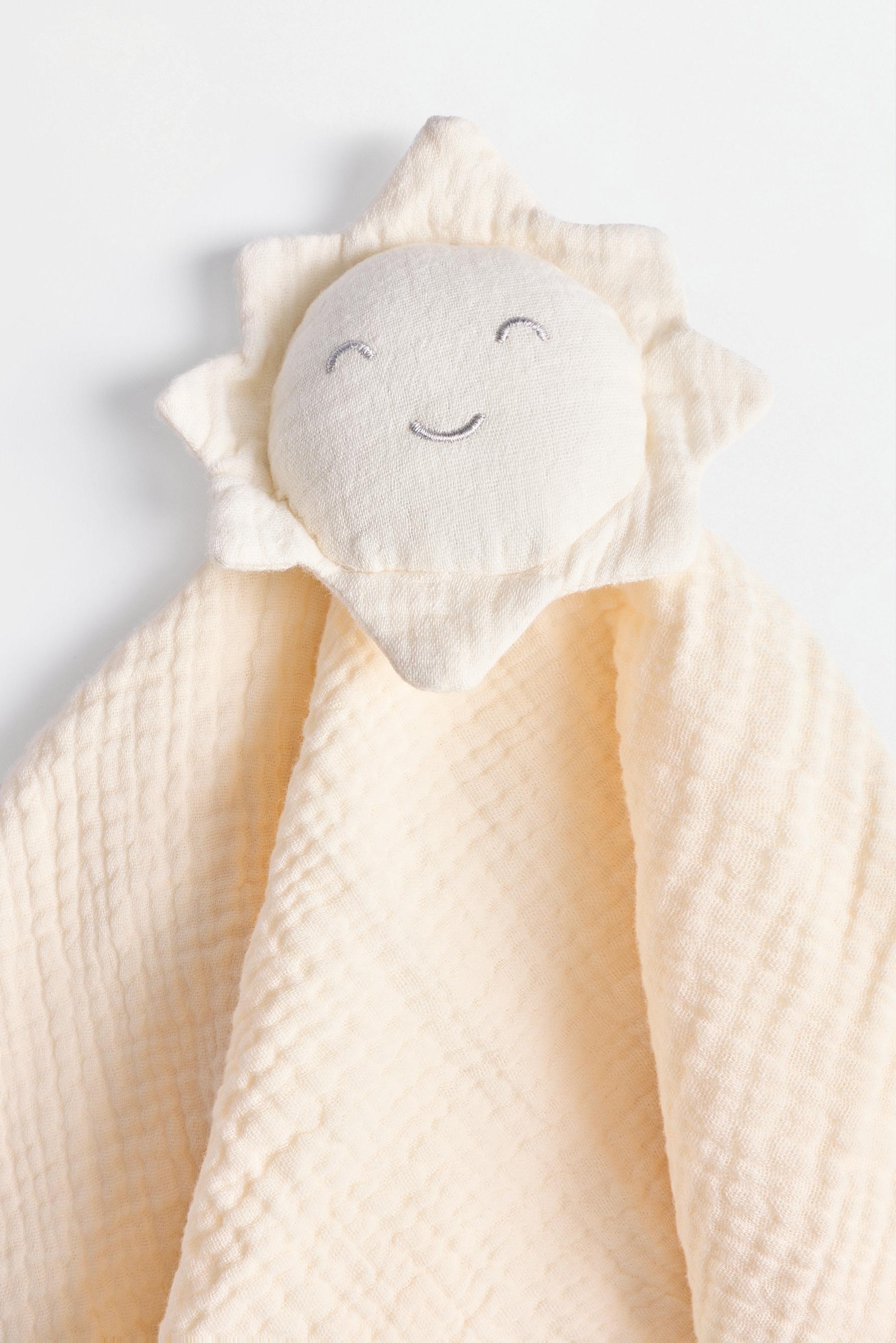 Sun plush security blanket — BEIGE