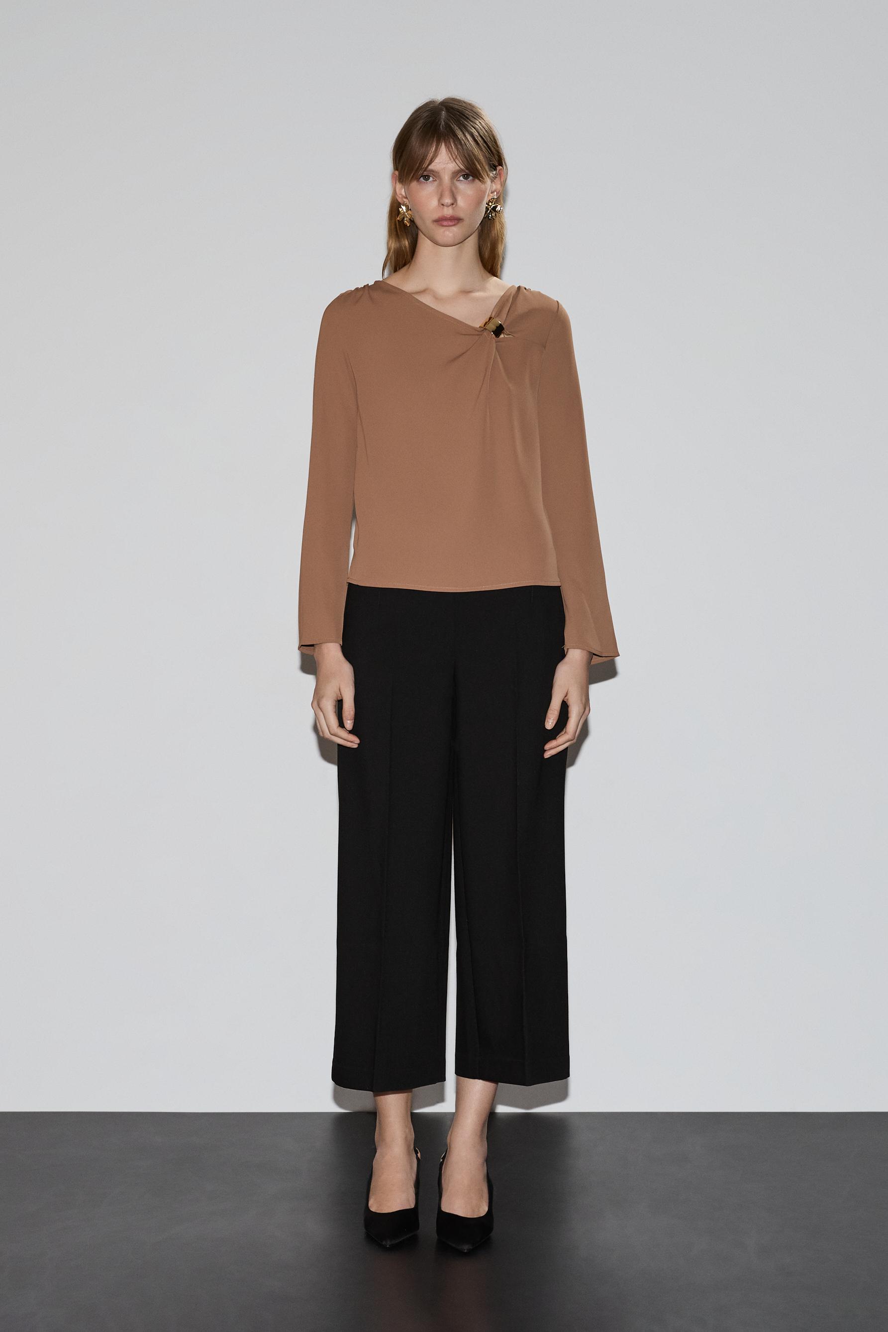 Pantalón culotte básico vestir