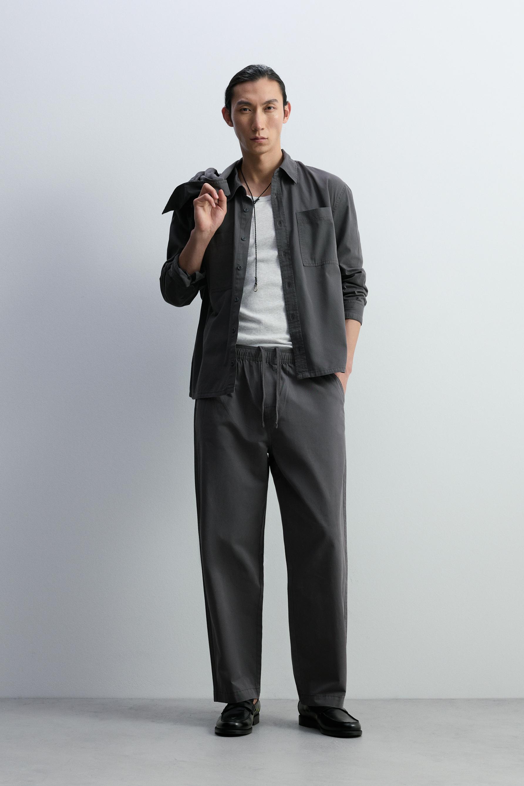 Pantalón jogger twill relaxed