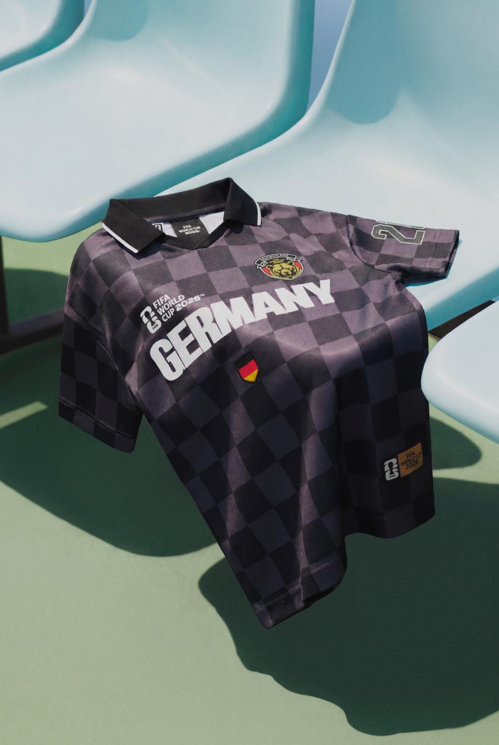 Kids | Germany FIFA World Cup 2026 Polo — BLACK