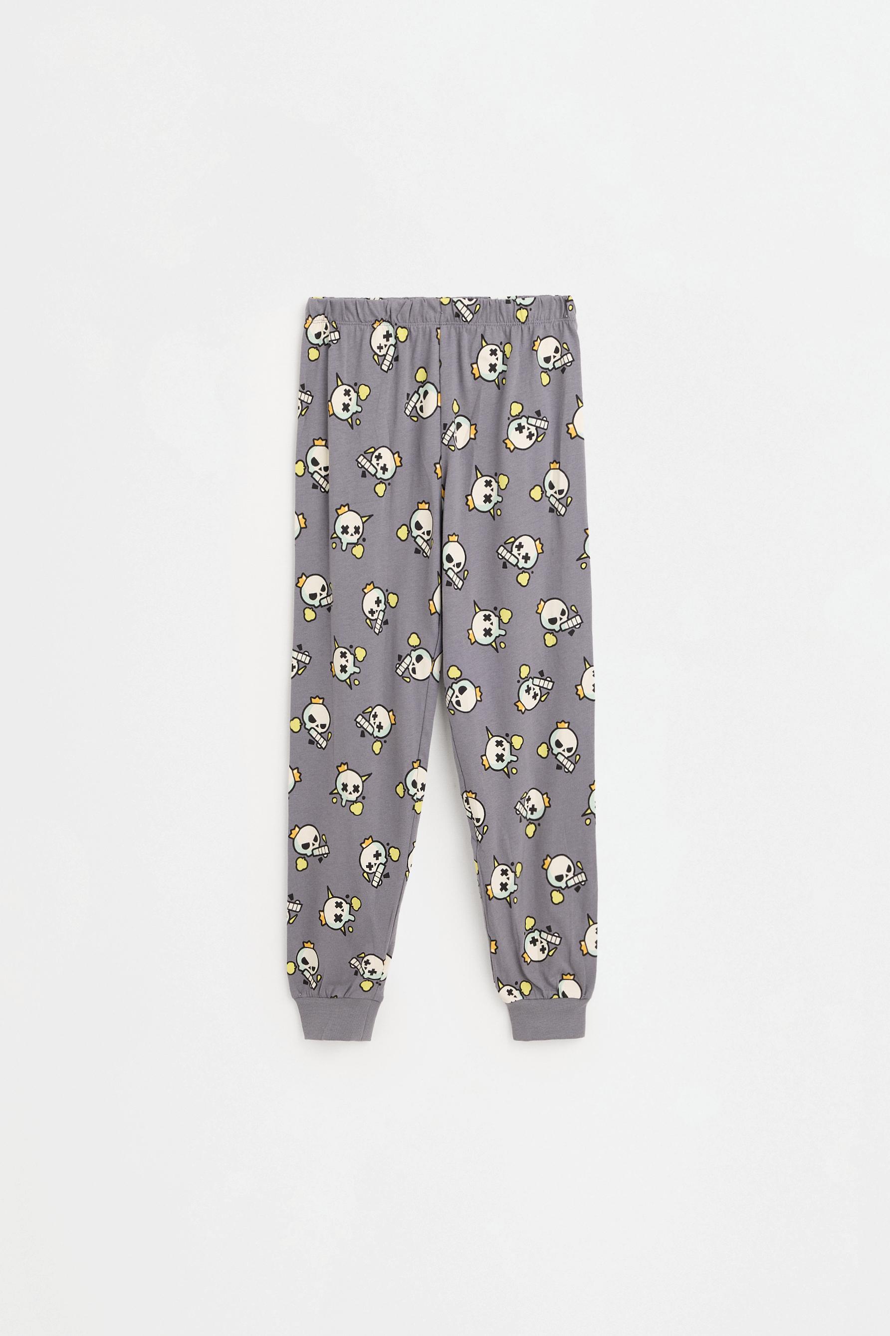 Brawl Stars long pyjamas — DARK GREY