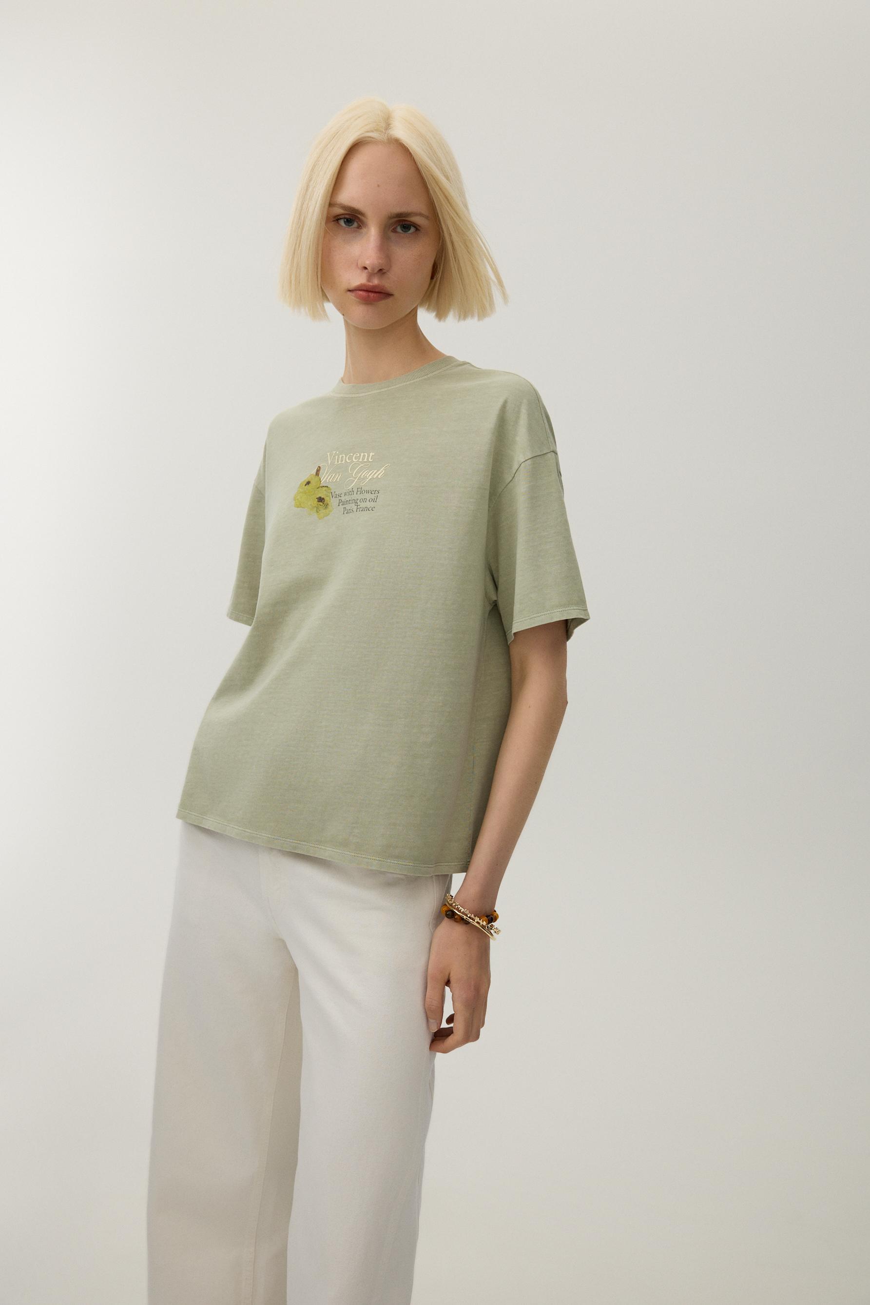 Camiseta Vase With Flowers, 1890 ©2025 Photo Scala, Florence