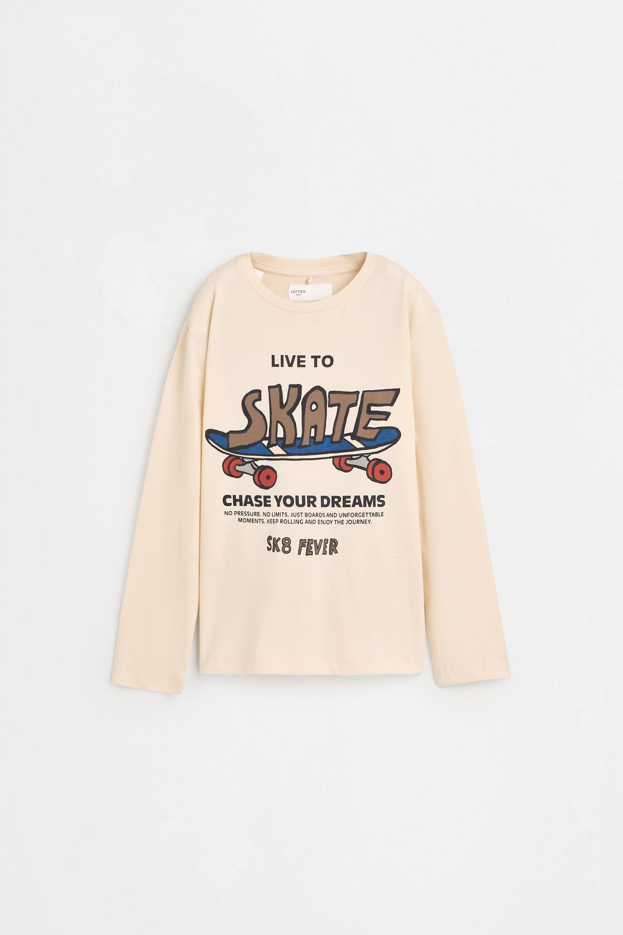 Long printed pyjamas — STONE