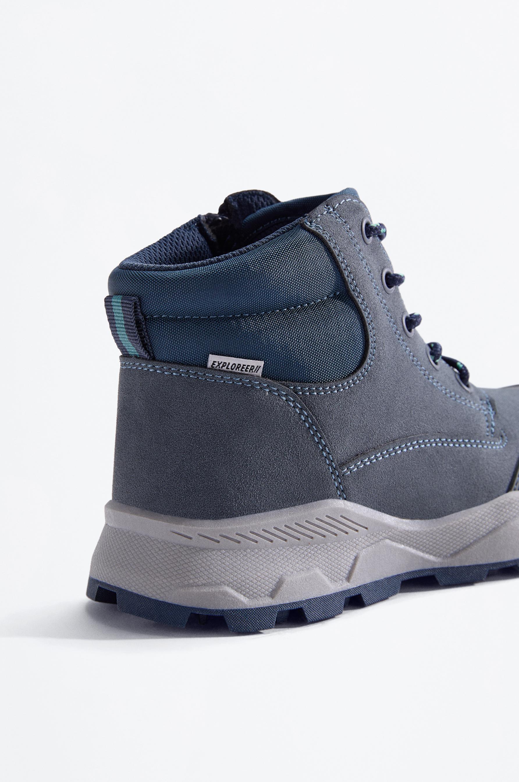 Sports high-top trainers — BLUE