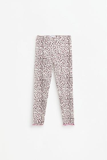 Ribbed animal print pyjamas — LEOPARD PRINT 3