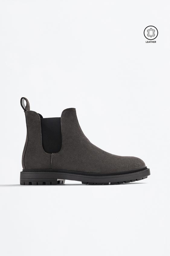 Grey Chelsea Boot