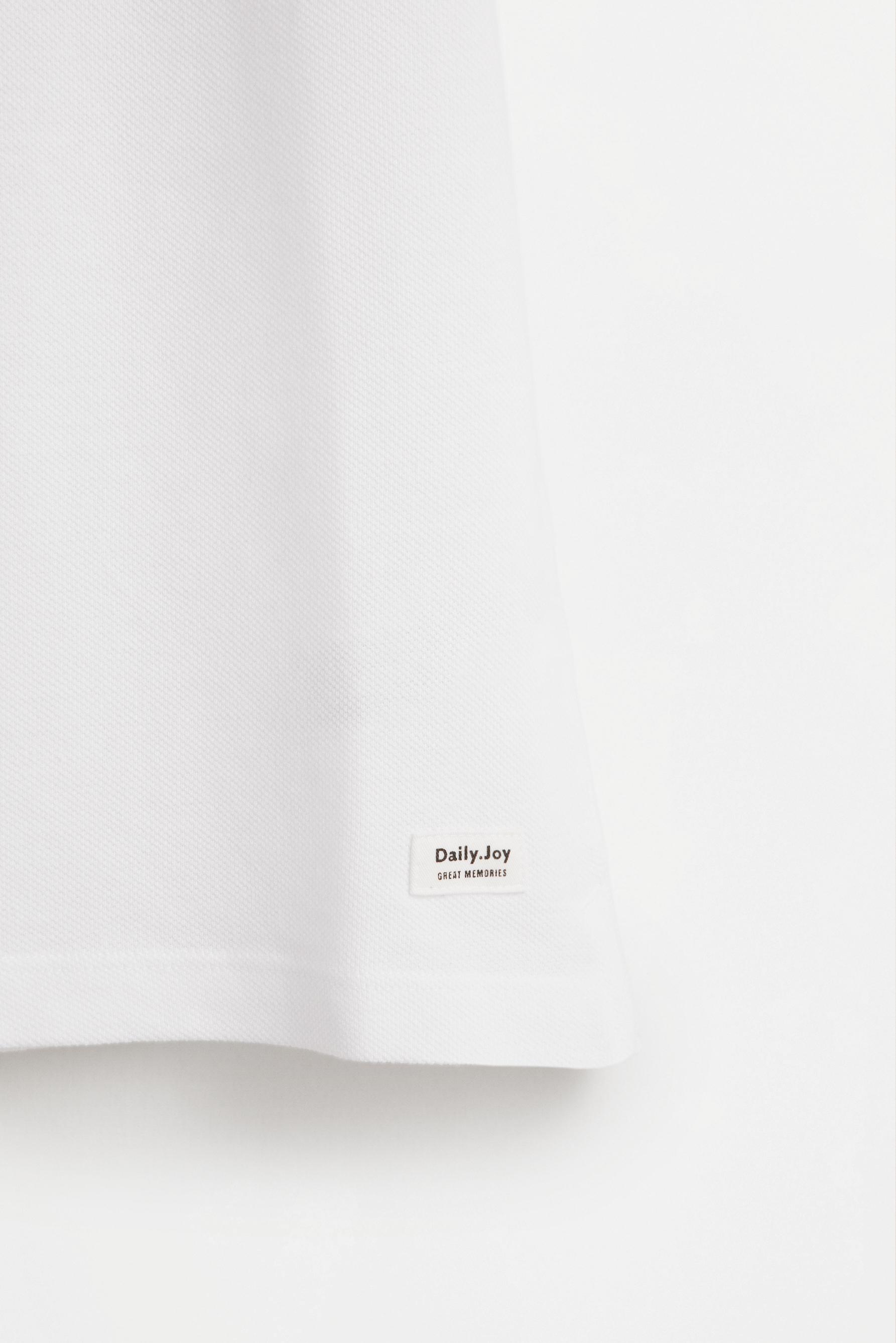 Basic polo shirt — OFF WHITE