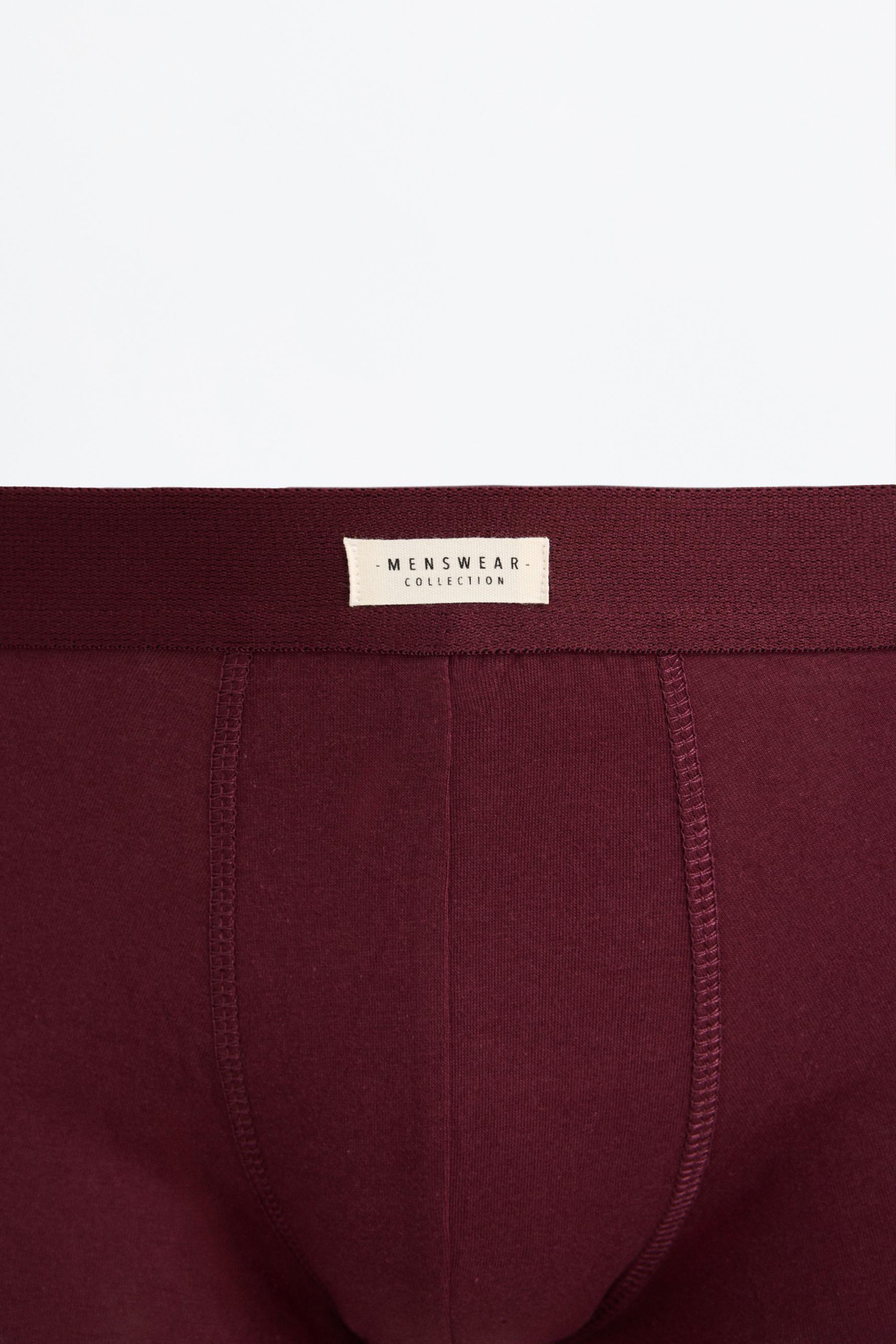 Pack of 7 plain boxers — DARK KHAKI