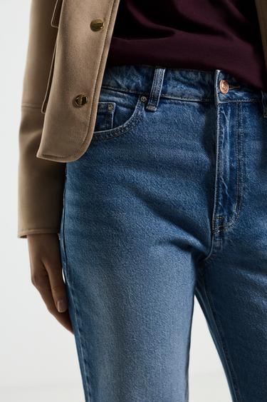 Mom fit jeans — OCEAN BLUE 4