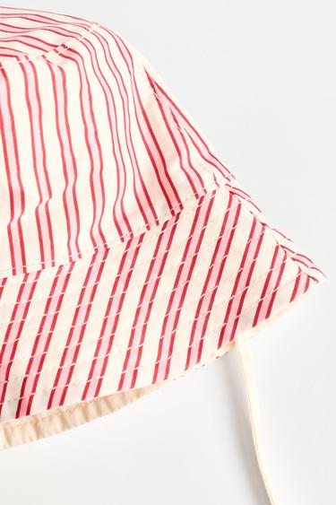 Striped bucket hat — VARIOUS 3