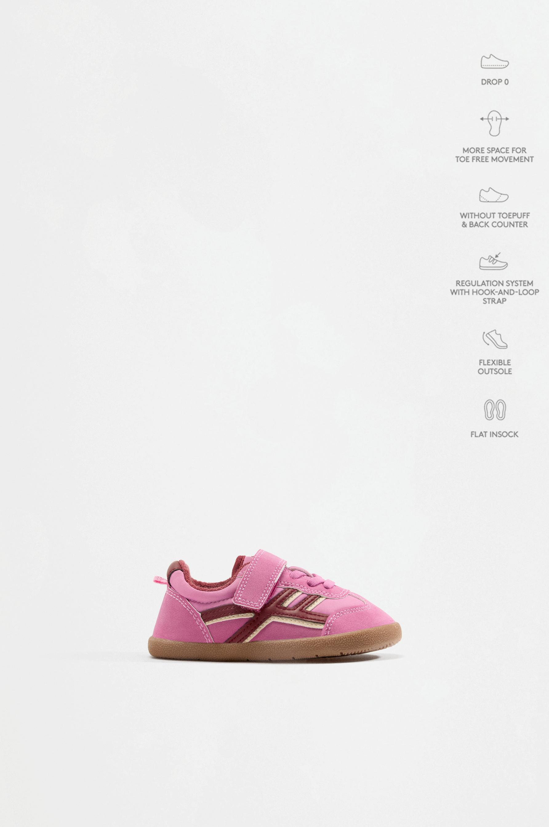 Mixed-material barefoot sneakers — OTHERS