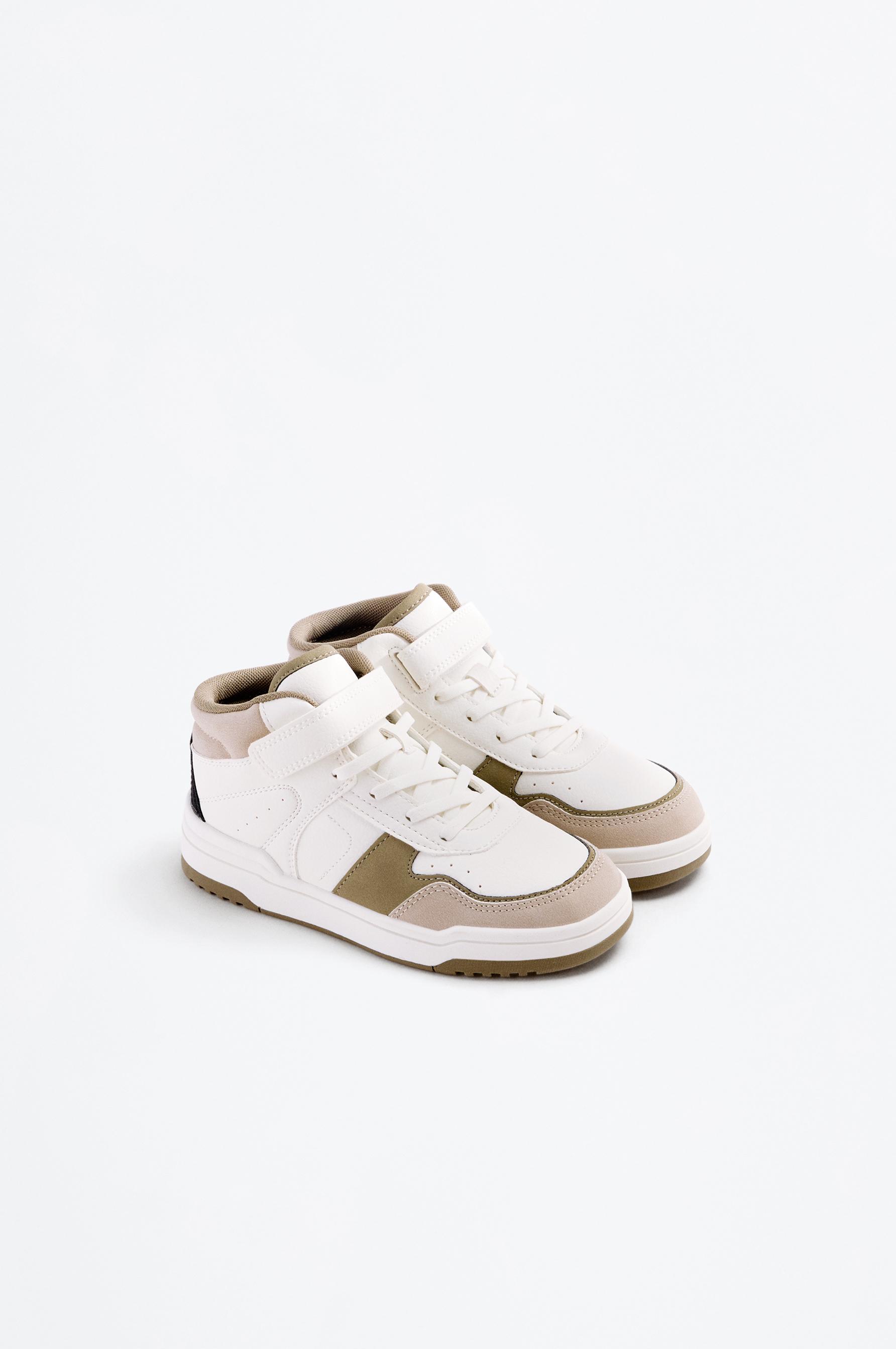 Lefties Kahverengi Lefties Retro bilekli spor ayakkabı