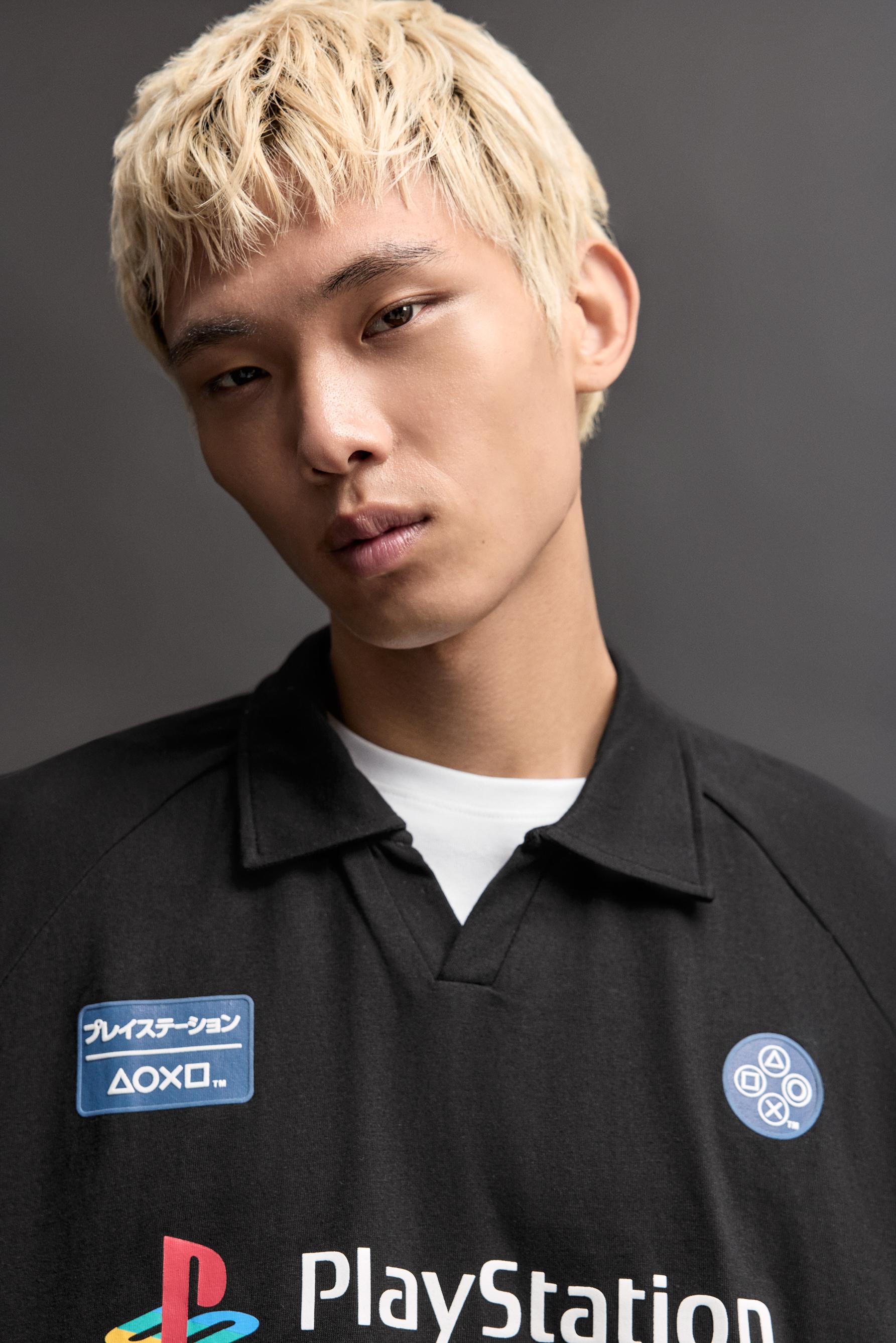 PlayStation Polo Shirt — BLACK