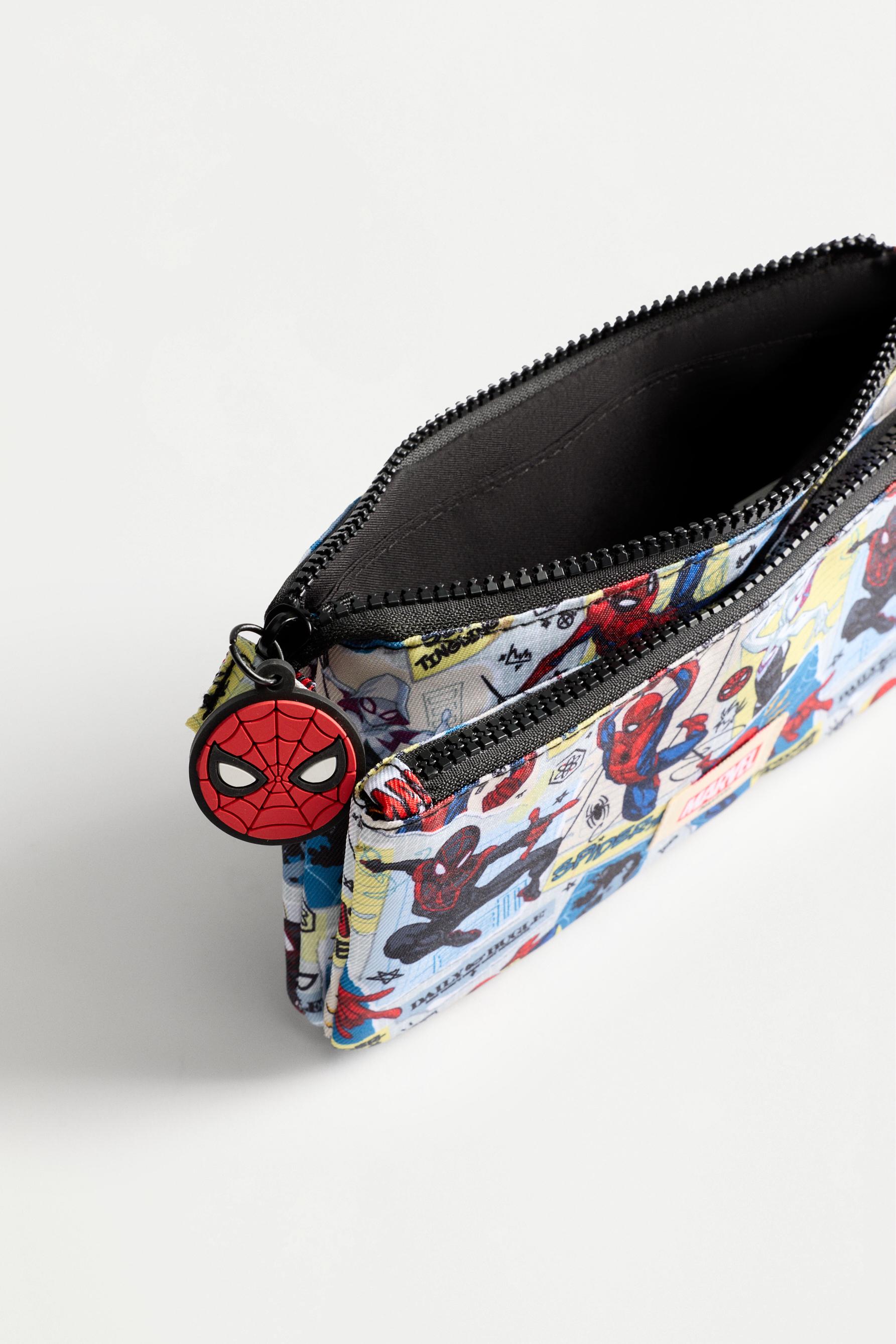 Spiderman ©Marvel multi-compartment pencil case — BLUE