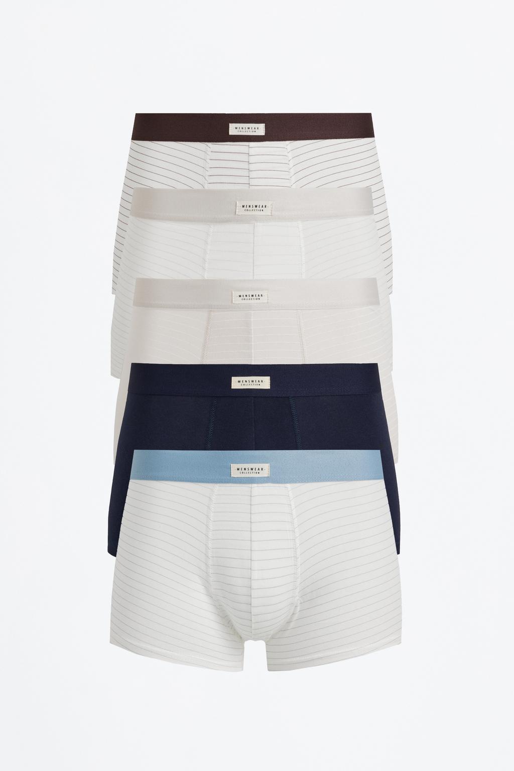 Pack 5 boxer combinati