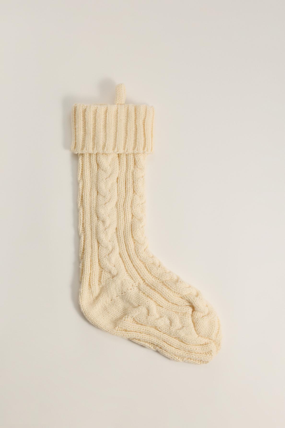 Calcetín navideño punto 77 cm