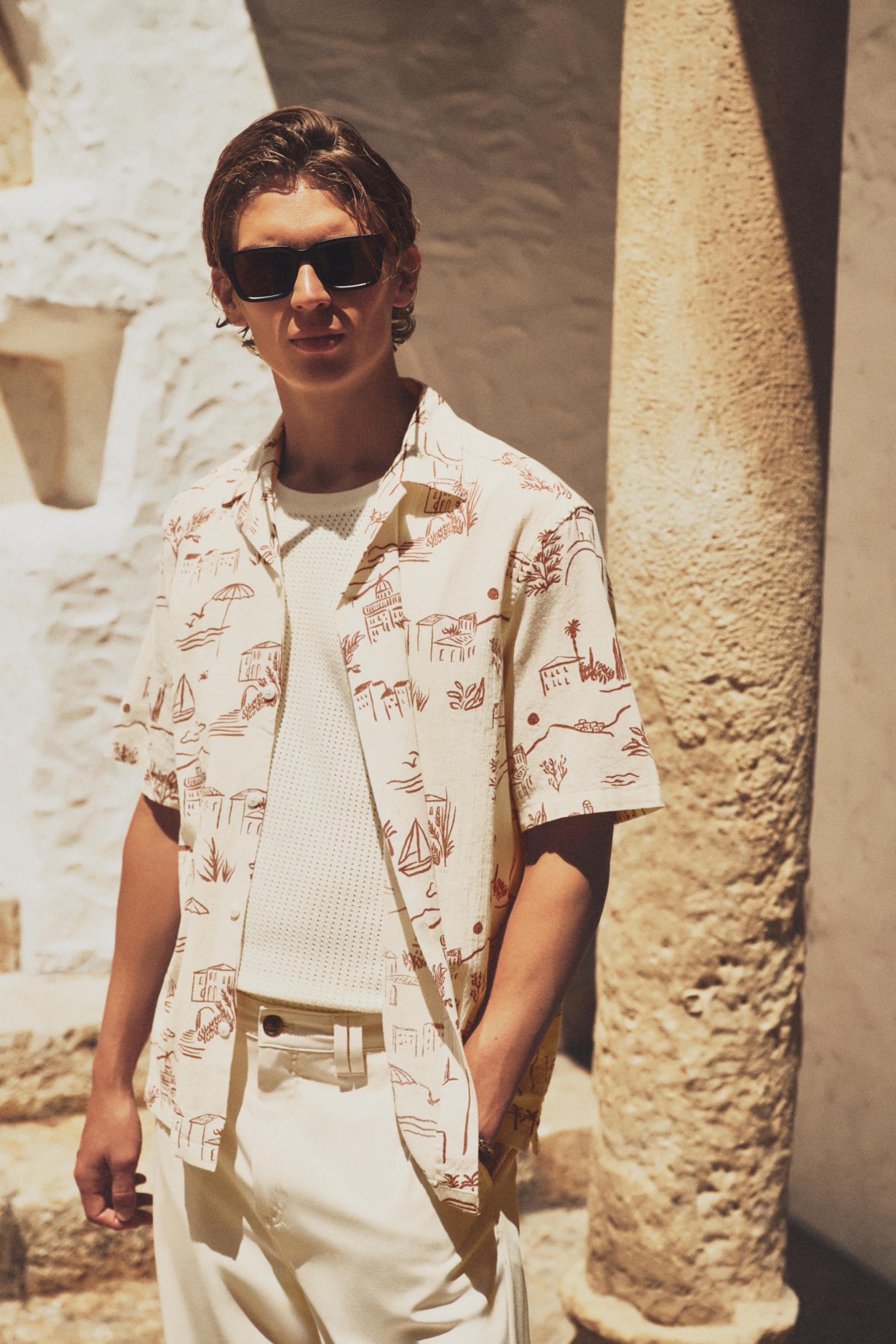 Printed shirt — OFF WHITE
