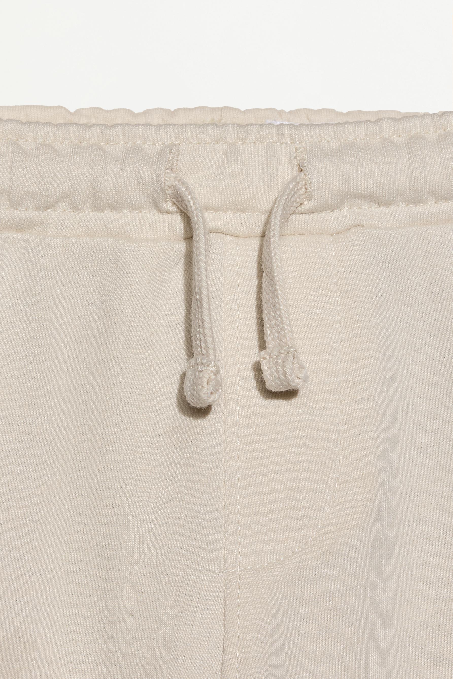 Pack of 4 plain plush trousers — GREY MARL