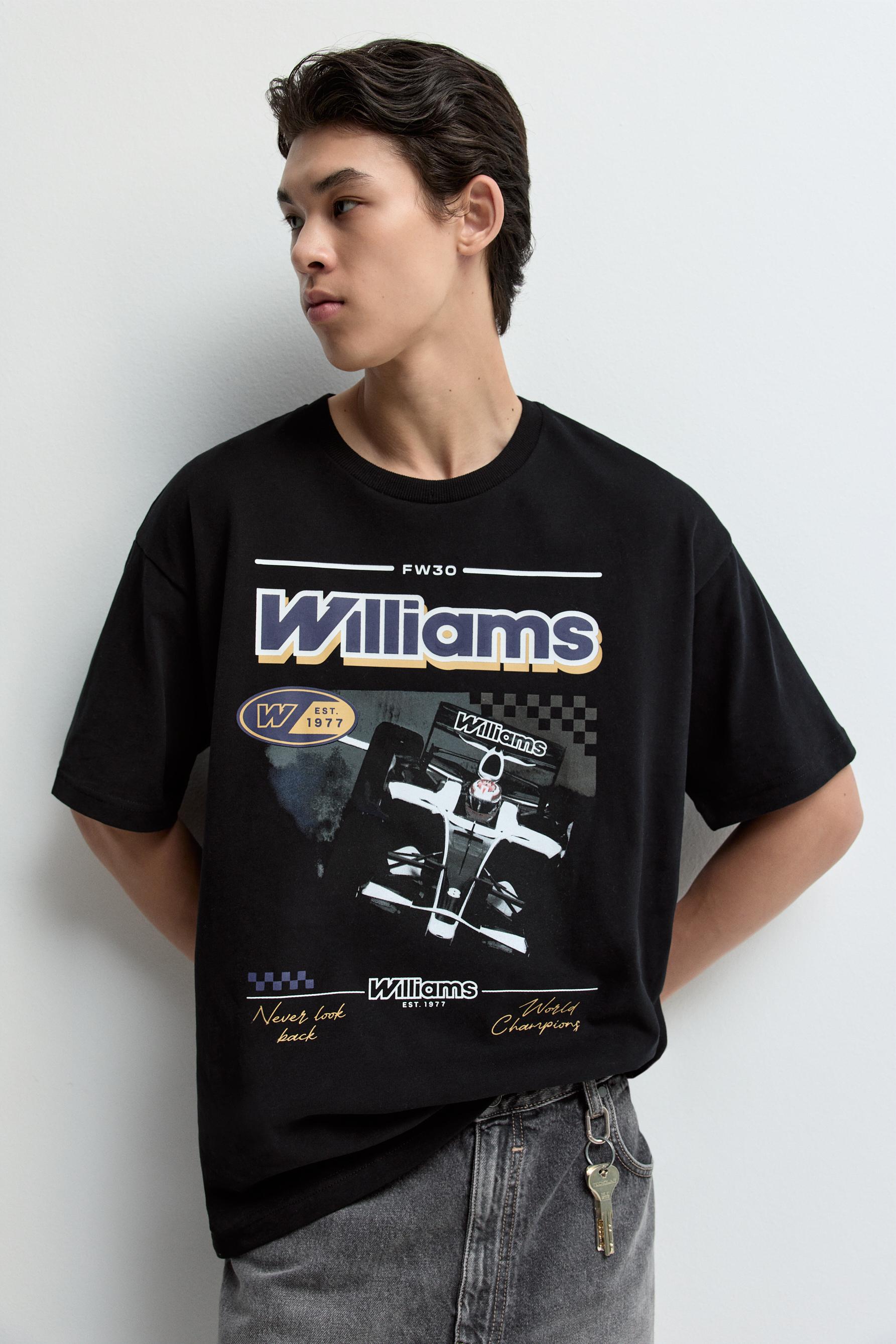 ©2026 Williams T-shirt — BLACK