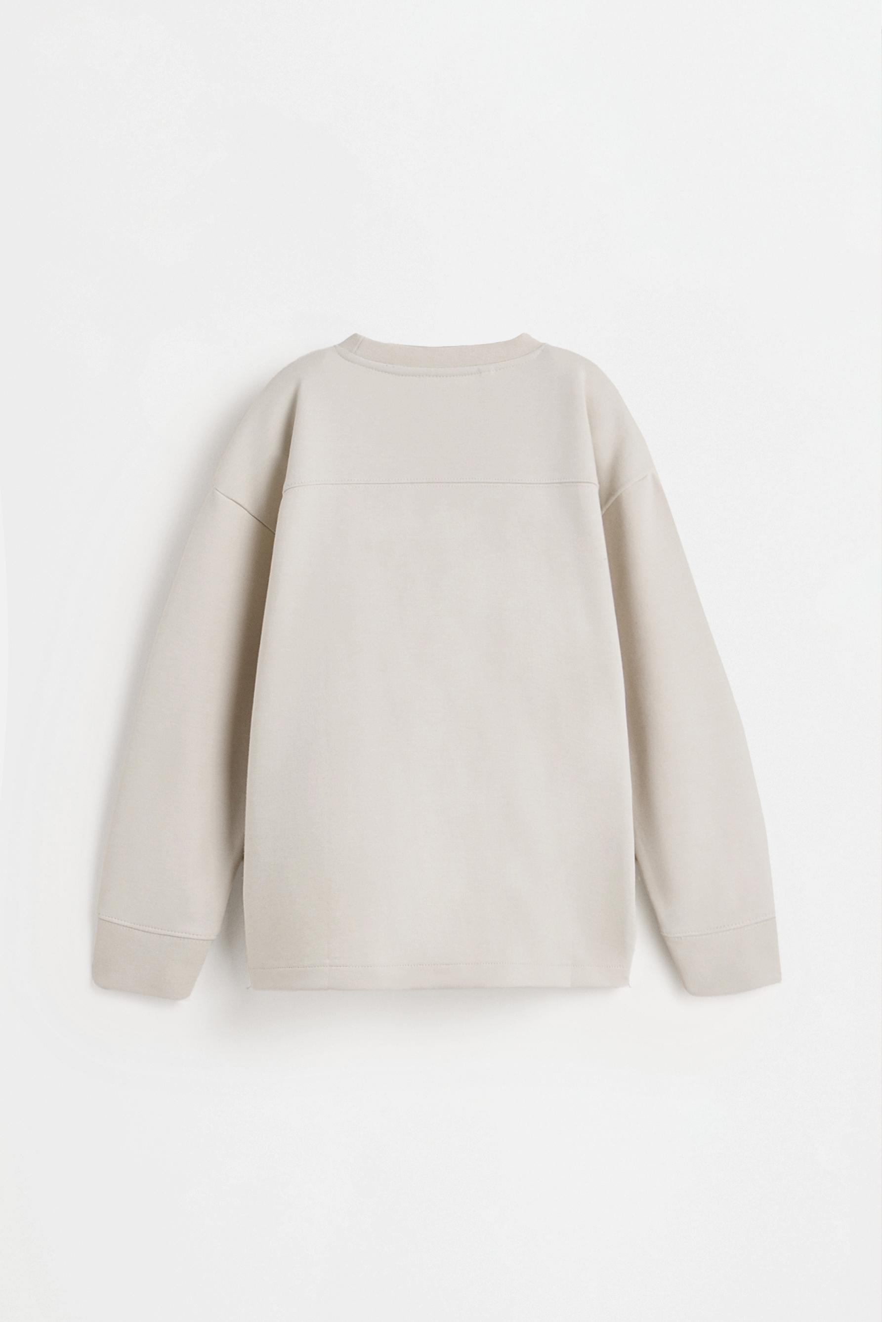 Interlock print sweatshirt — HIELO