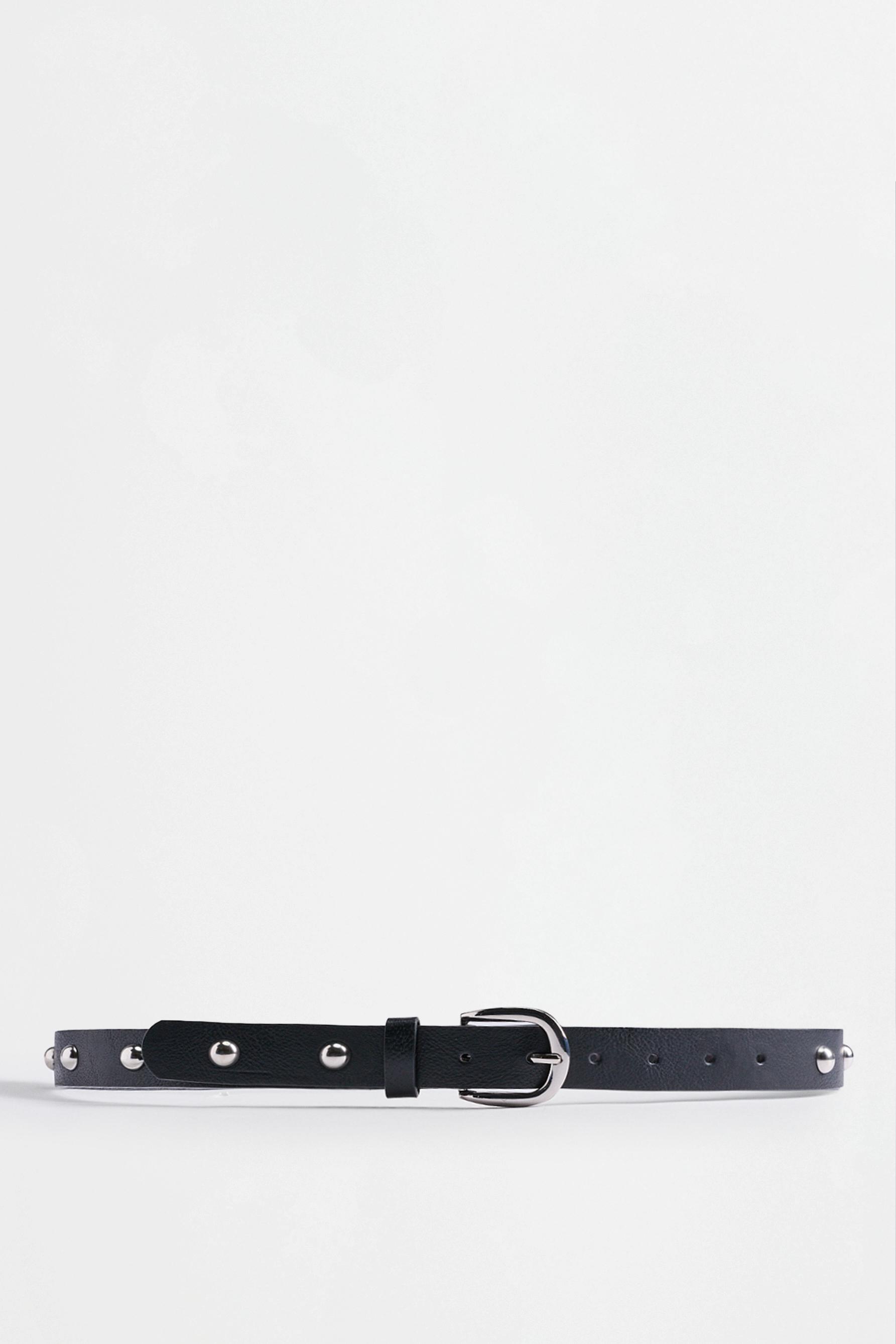 Studded belt — BLACK TONE