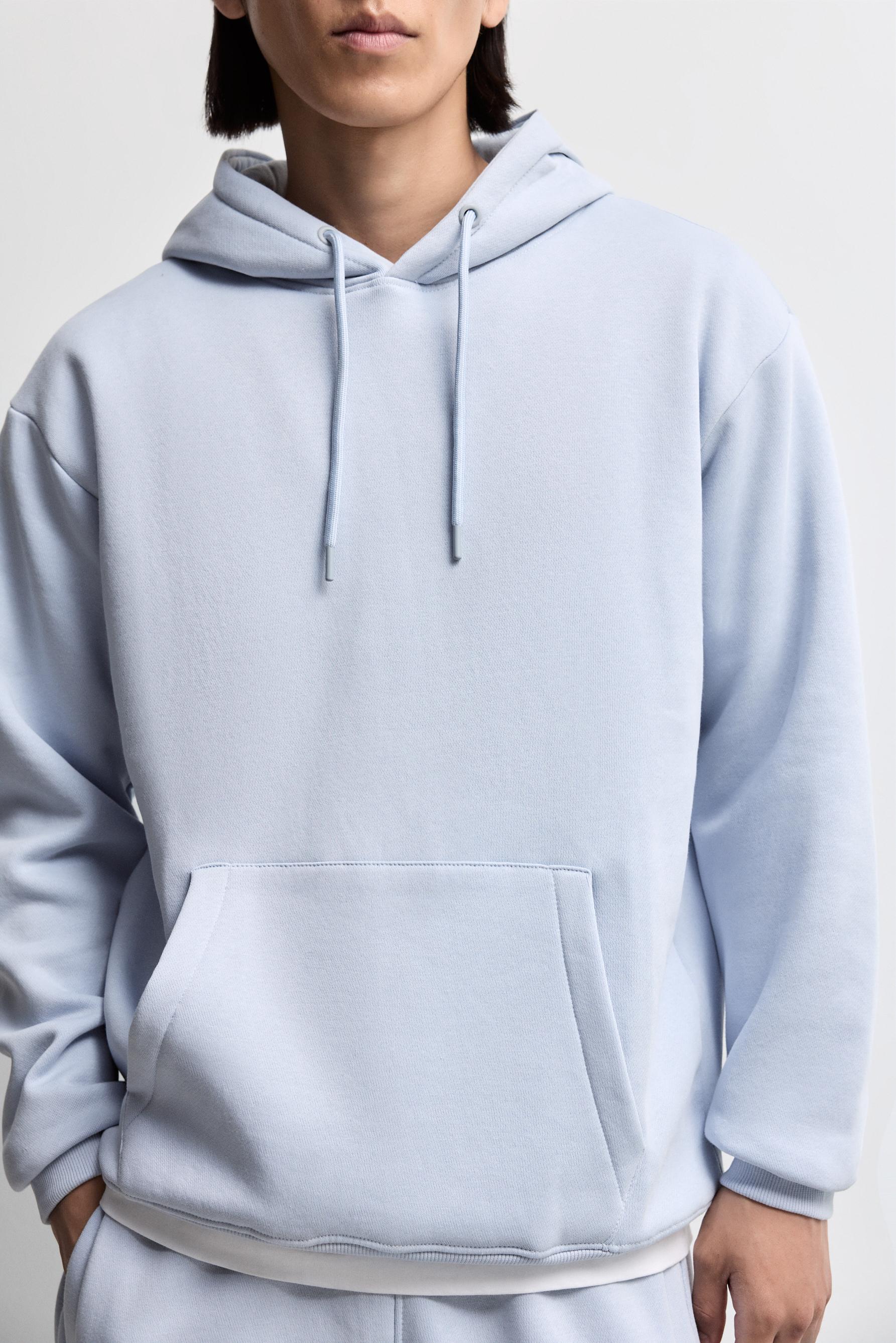 Basic hoodie — SKY BLUE